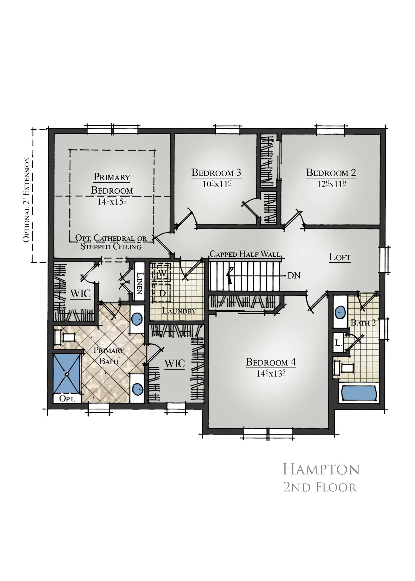 Hampton 2nd floor