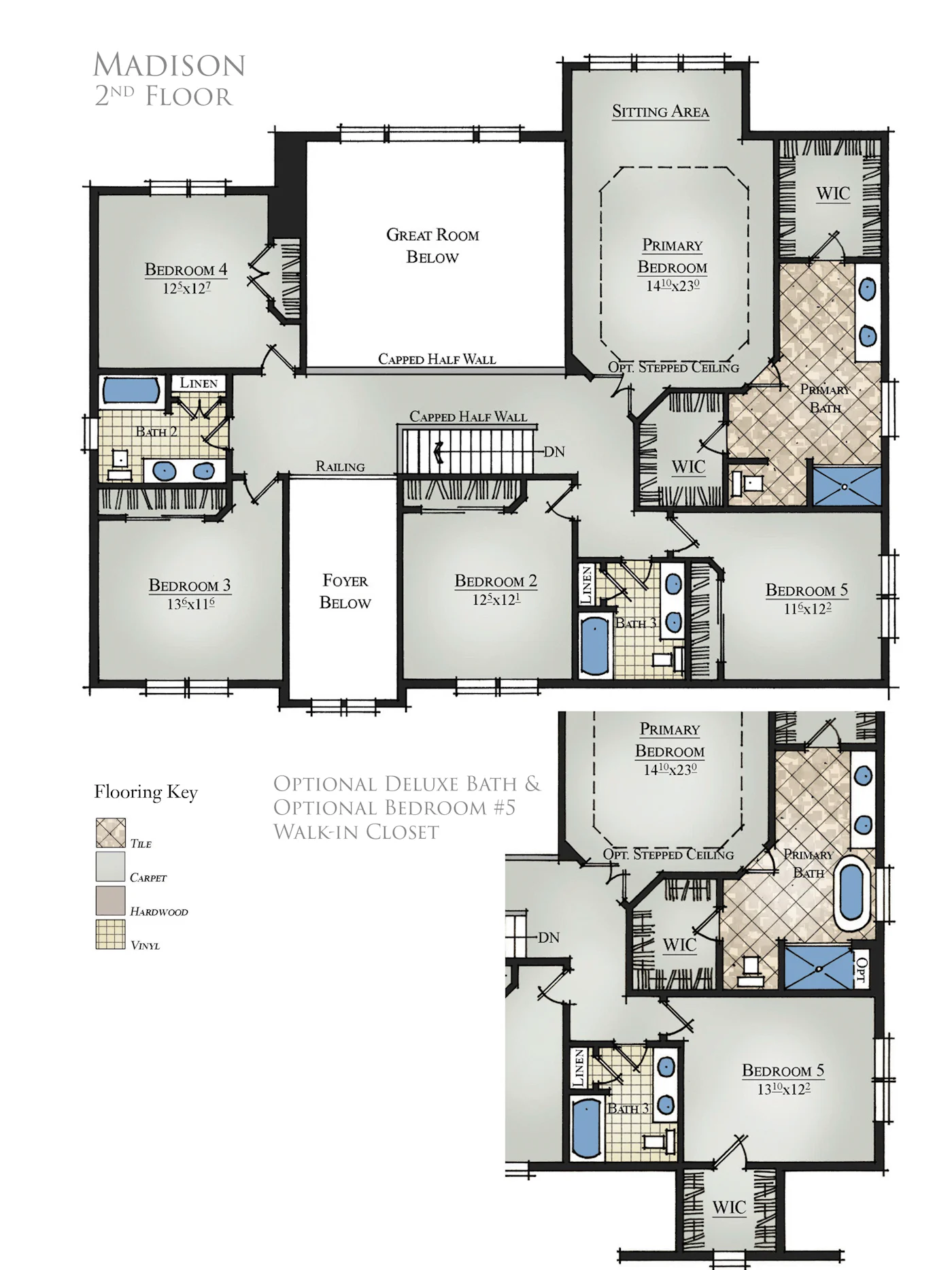 Madison 2nd floor plan