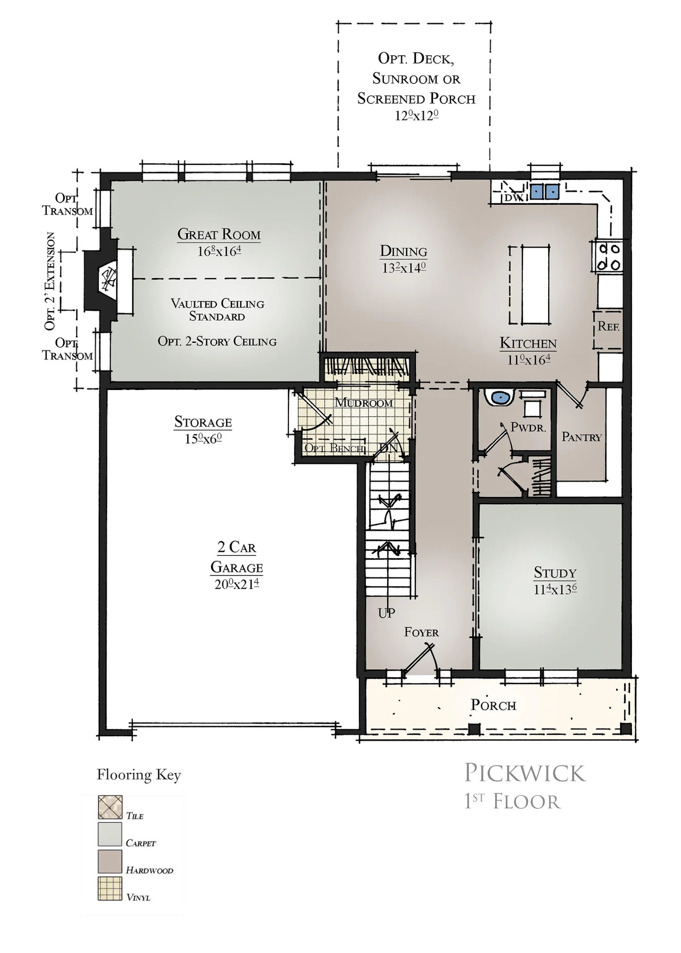 PIckwick 1st Floor Plan