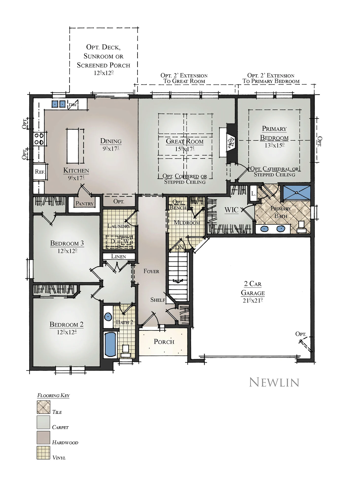 Newlin Ranch Floor Plan