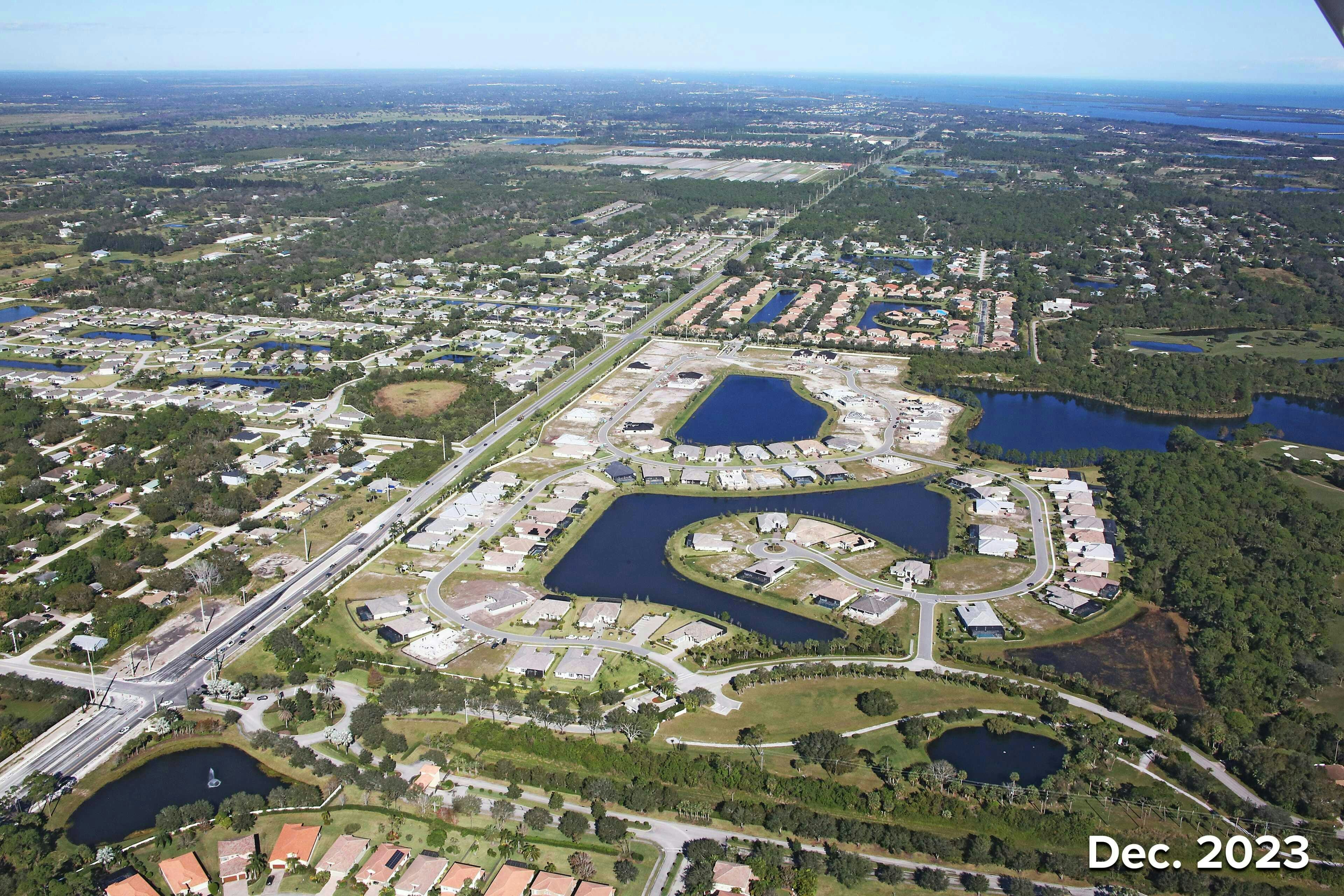 Aerial December 2023 | Bent Pine Preserve