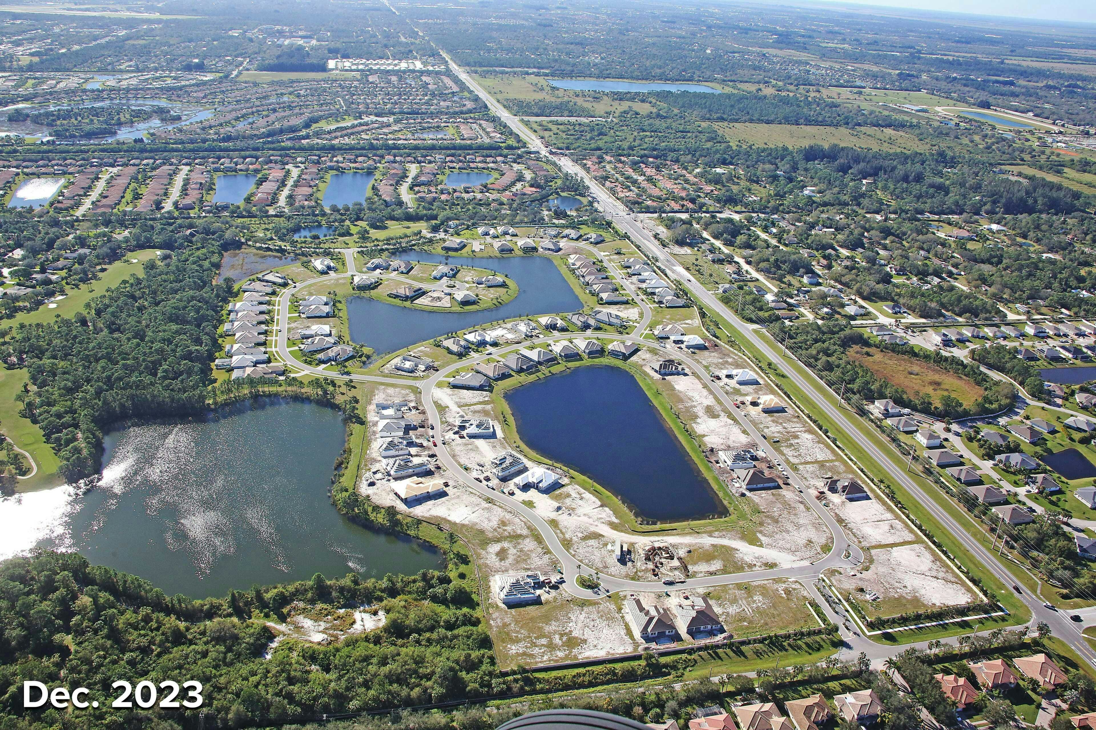Aerial December 2023 | Bent Pine Preserve