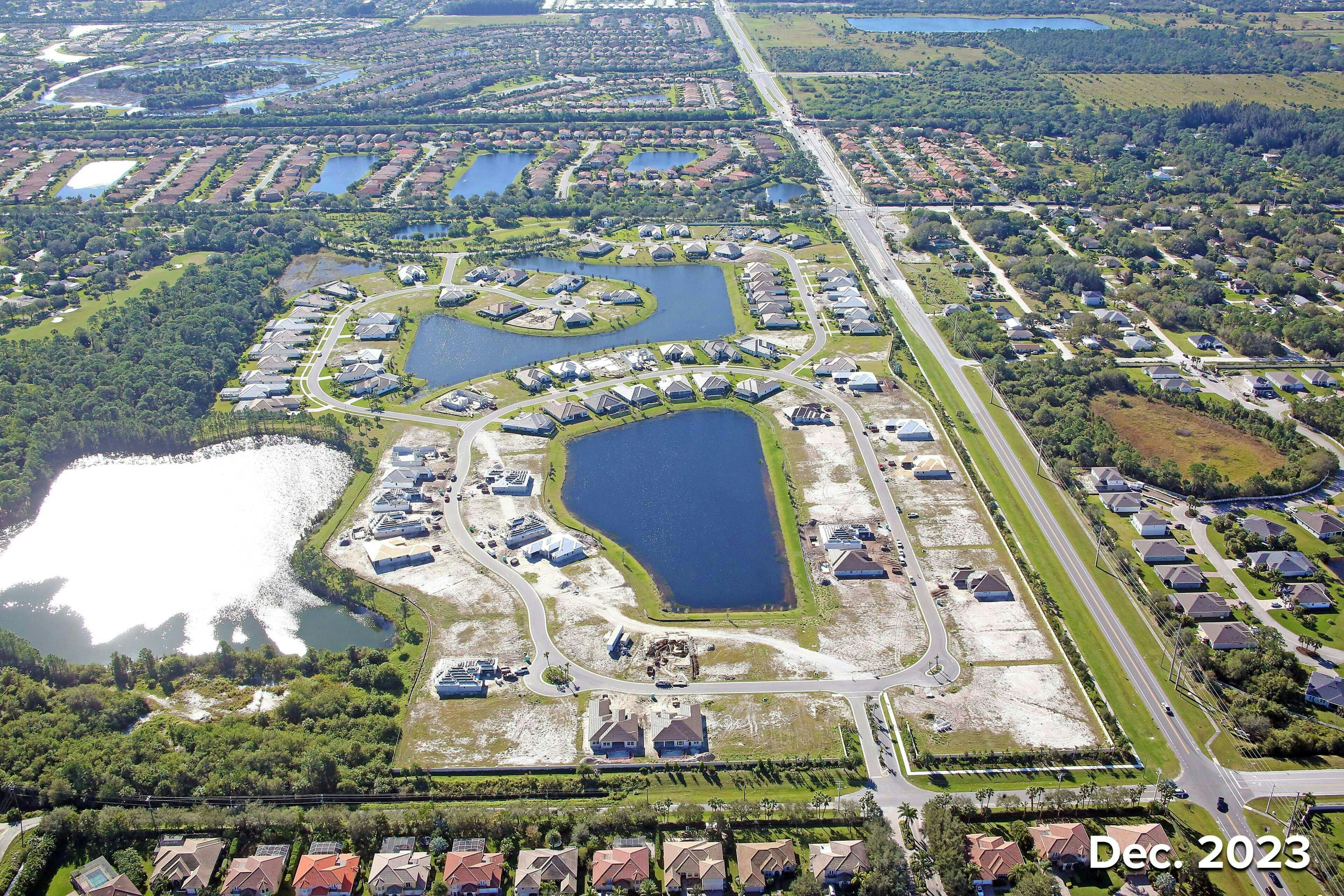 Aerial December 2023 | Bent Pine Preserve