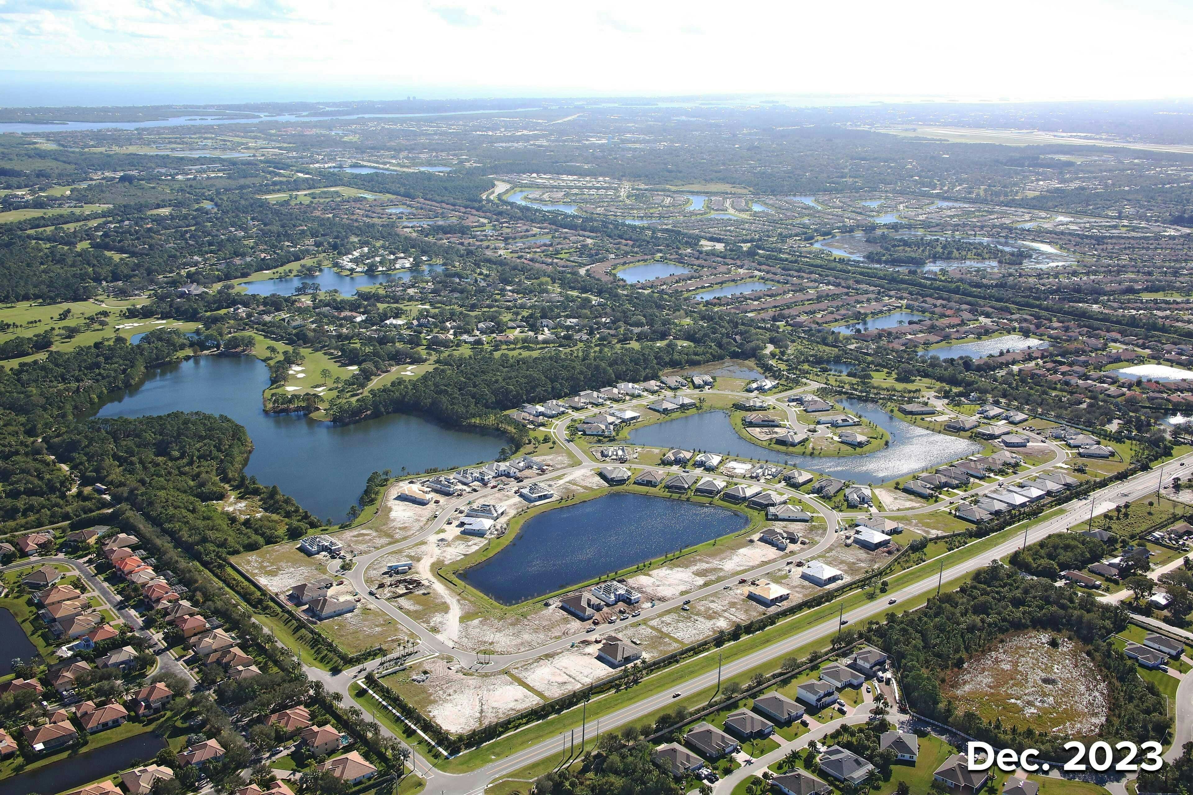 Aerial December 2023 | Bent Pine Preserve