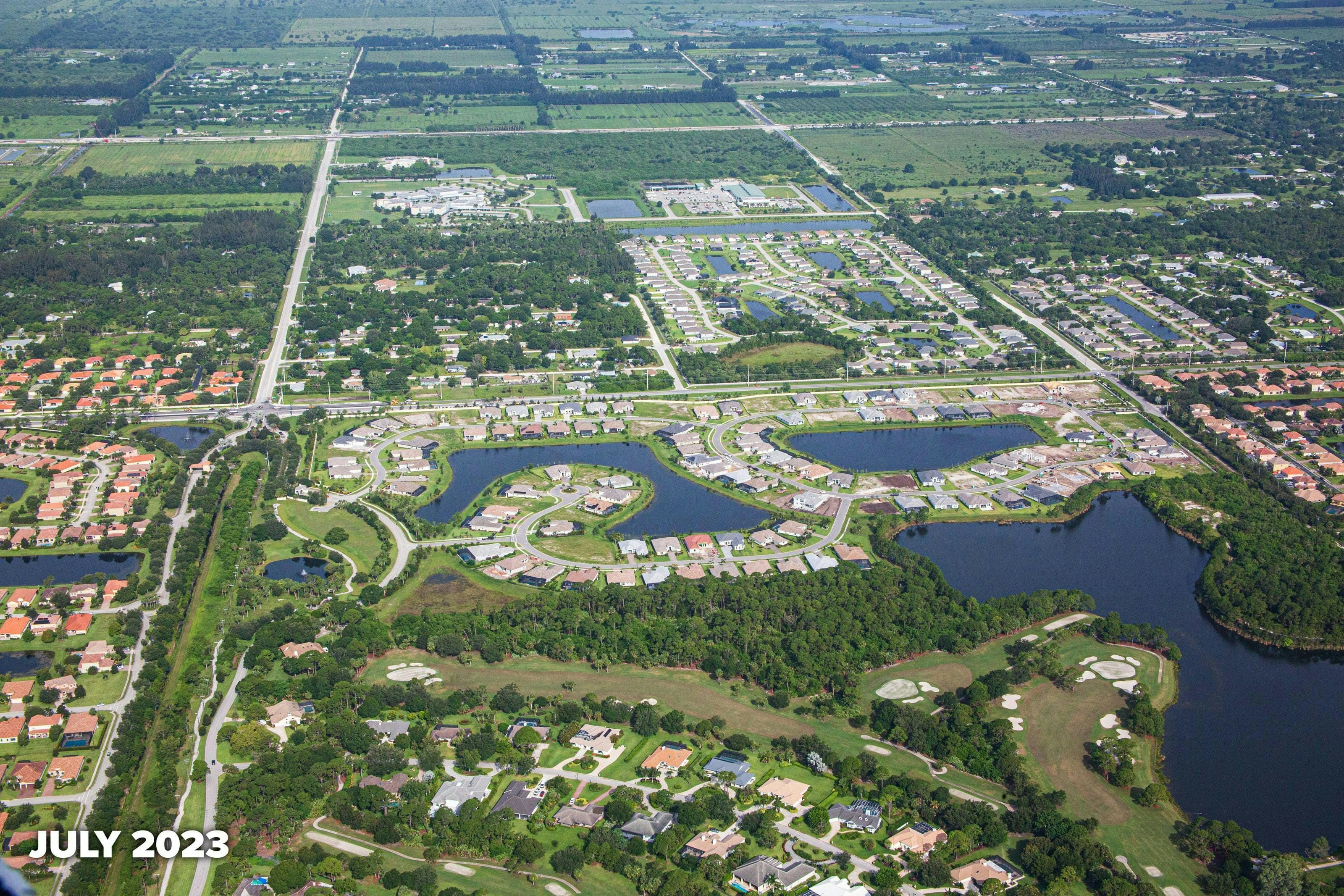 Aerial July 2023 | Bent Pine Preserve