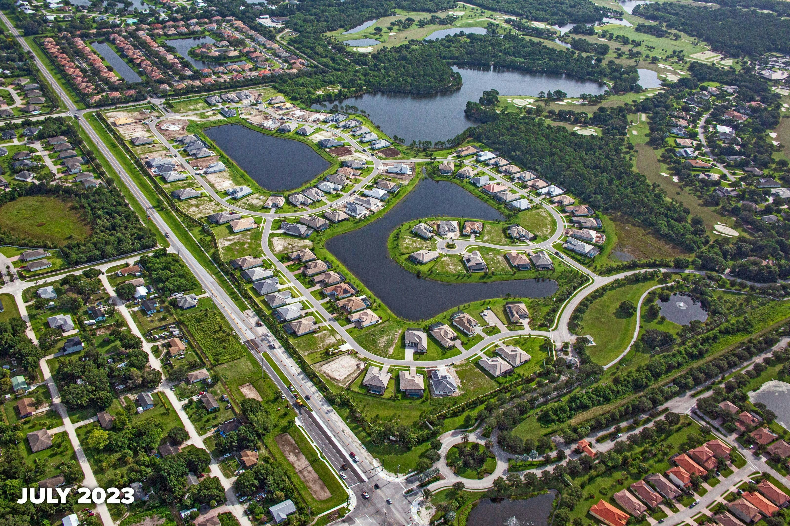 Aerial July 2023 | Bent Pine Preserve