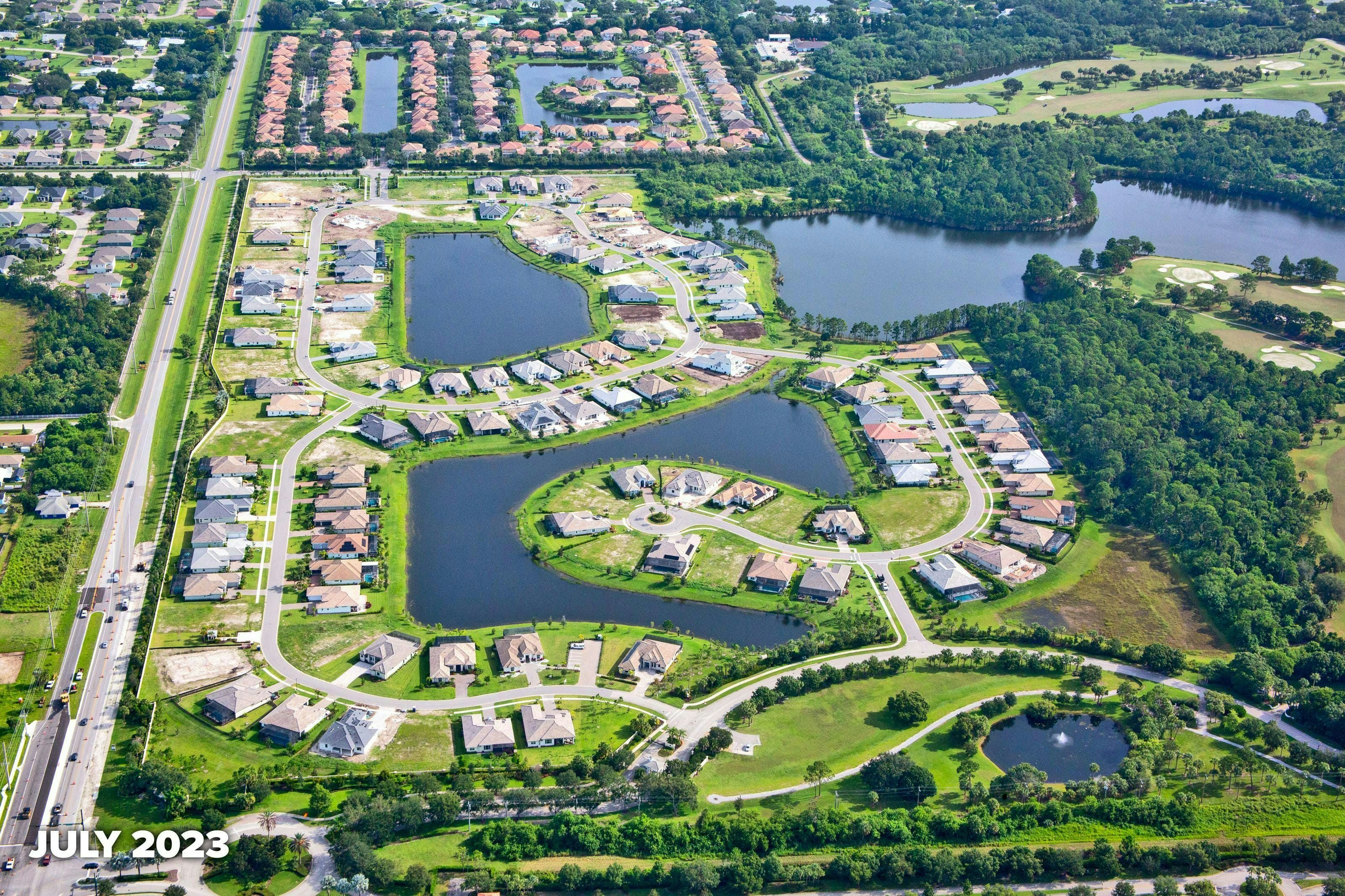 Aerial July 2023 | Bent Pine Preserve