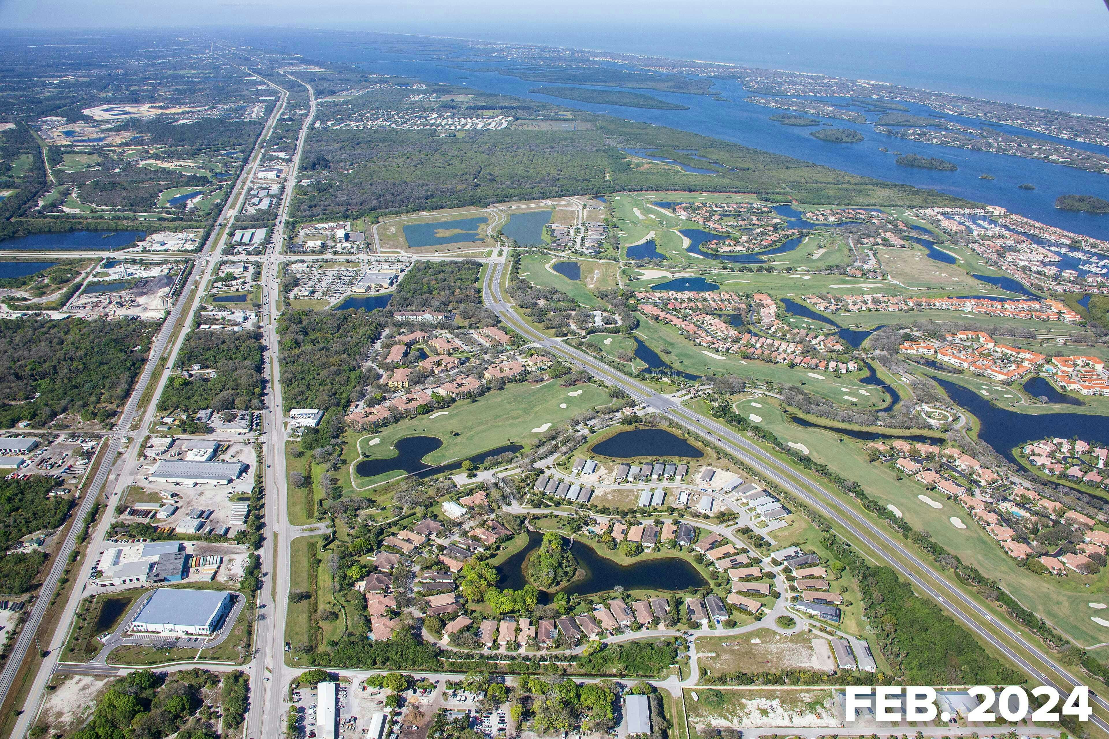 Aerial February 2024 | The Falls at Grand Harbor