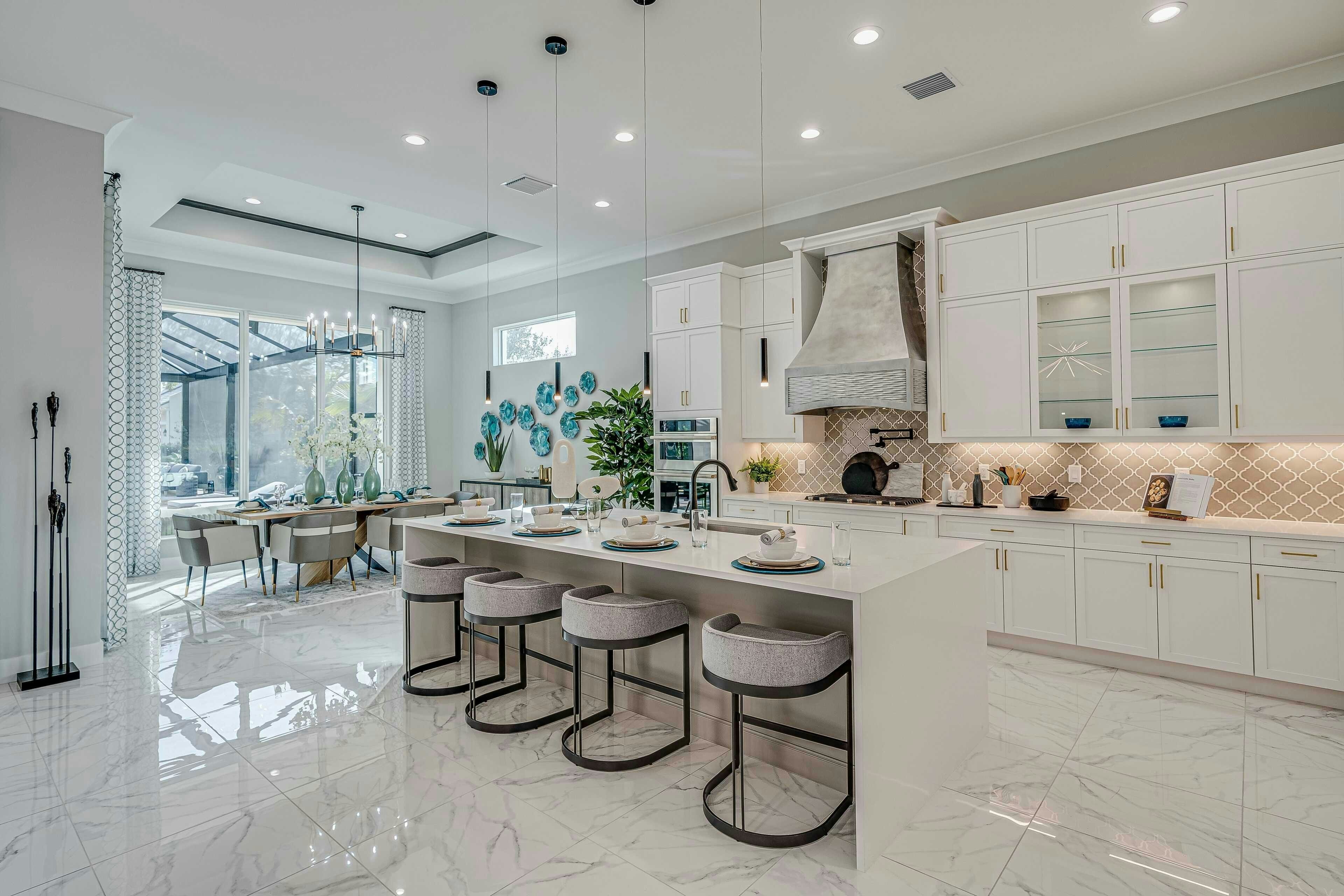 Kitchen to Dining | Sand Dollar Grande Model