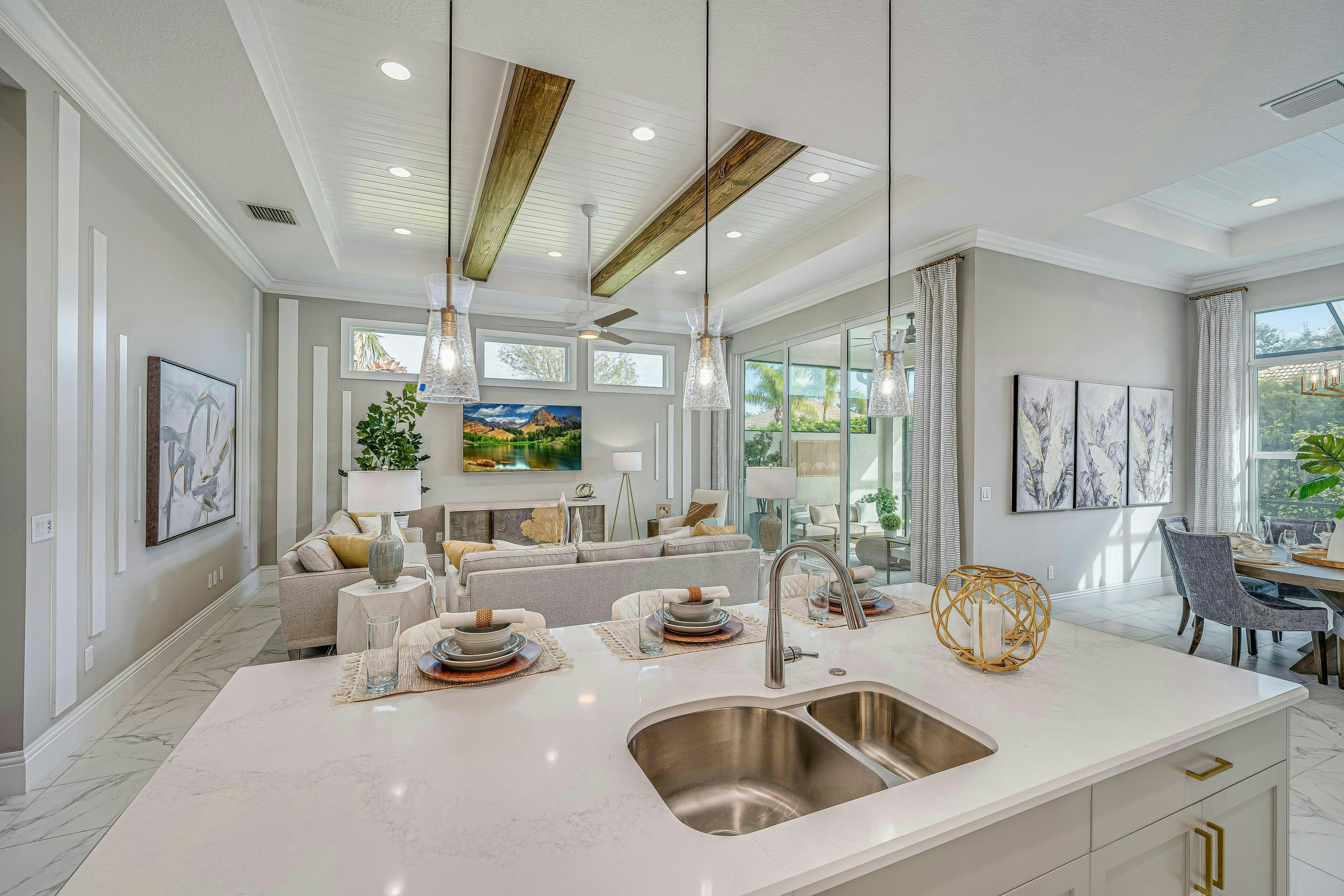 Kitchen to Great Room | Cypress Model