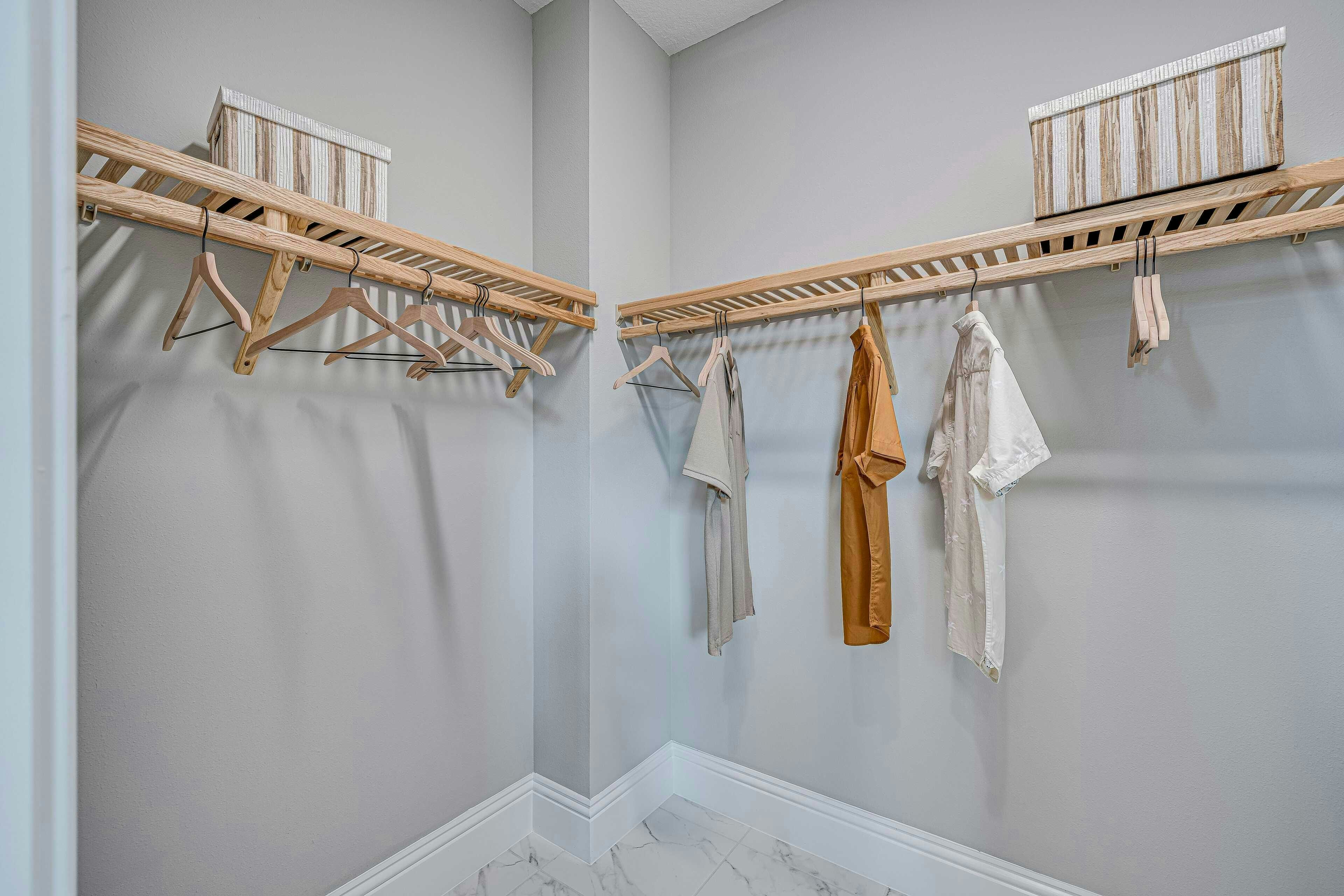 Master Walk-in Closet | Cypress Model