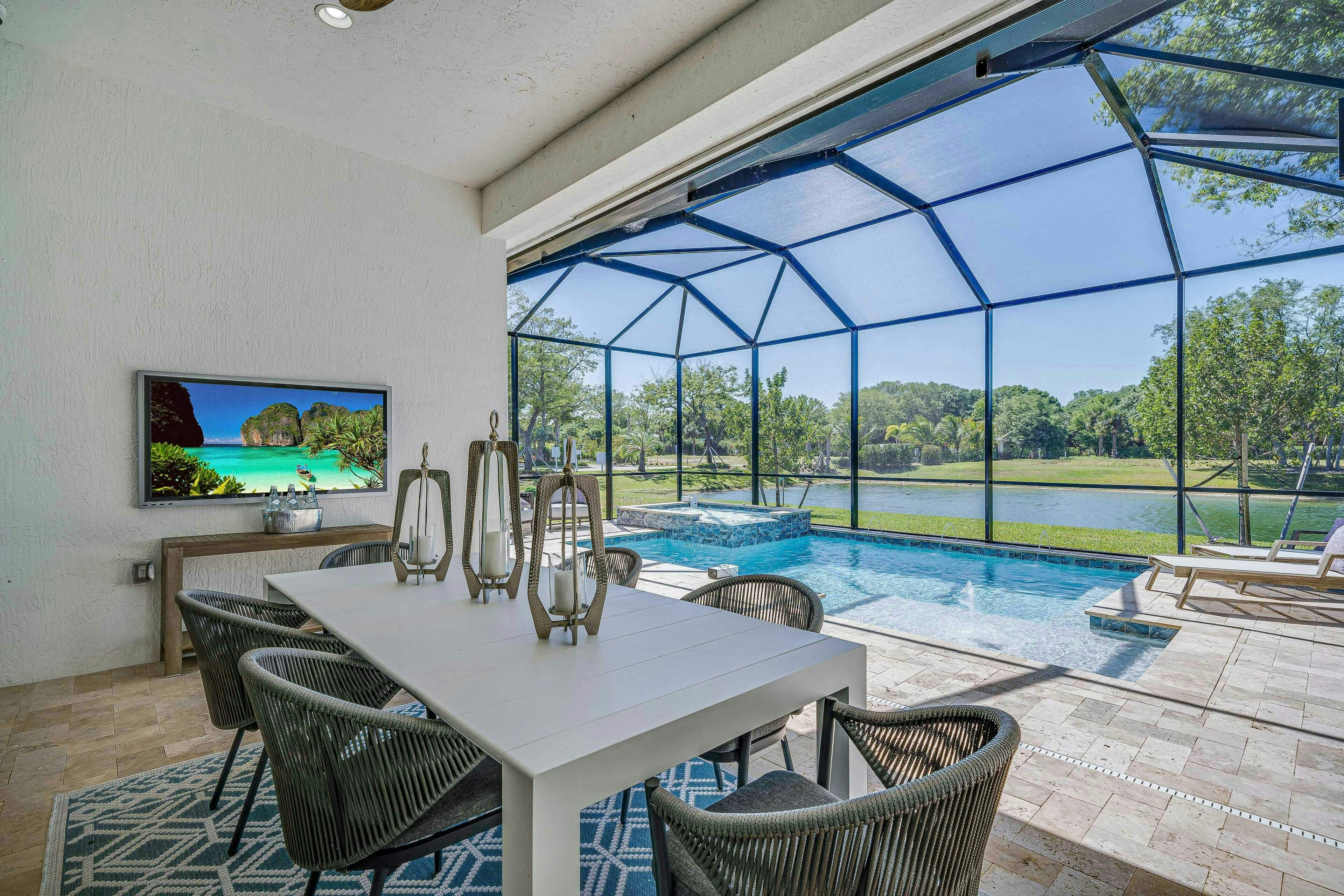 Lanai & Screen Pool | Magnolia 21