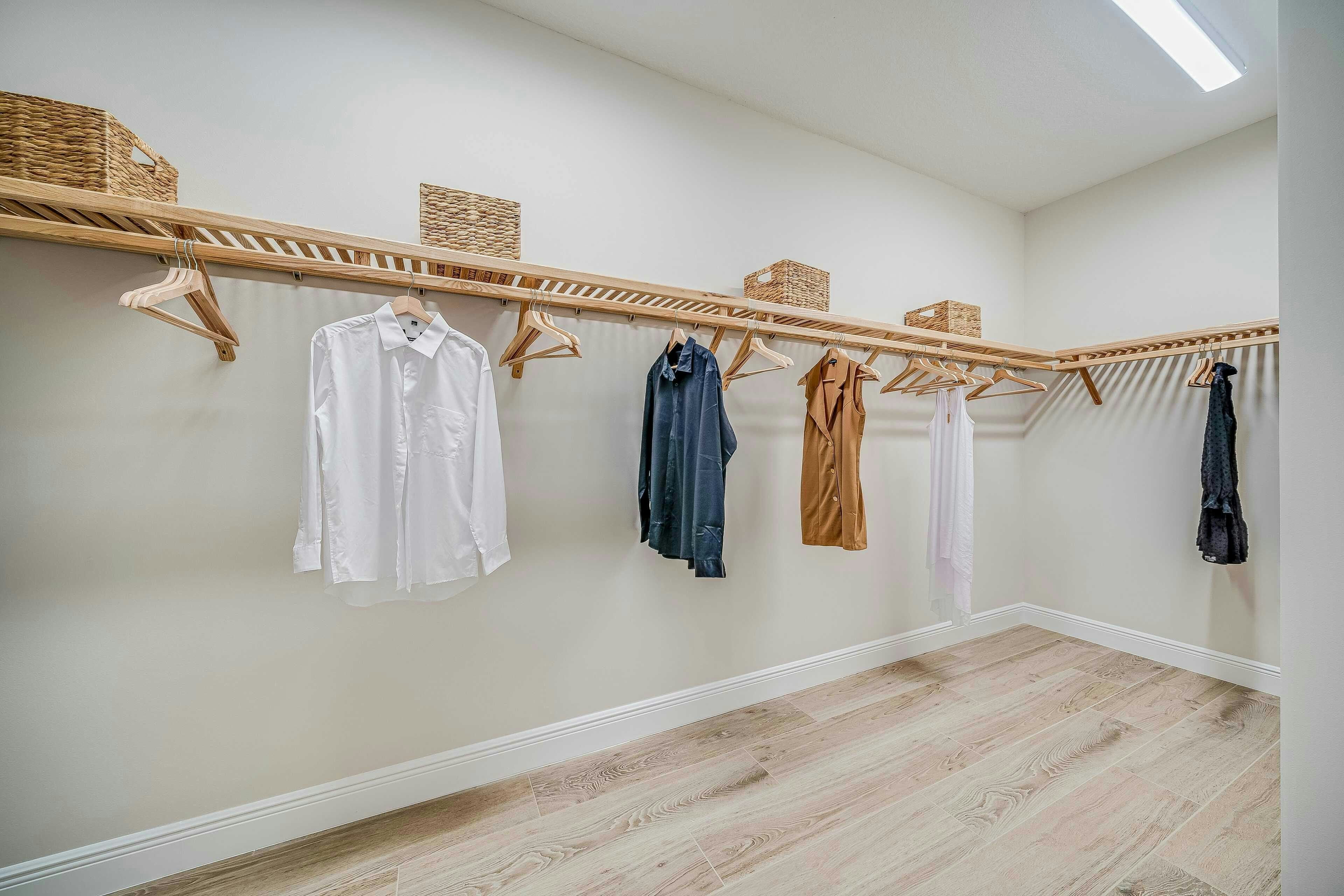 Master Walk-in Closet | Willow Signature Model
