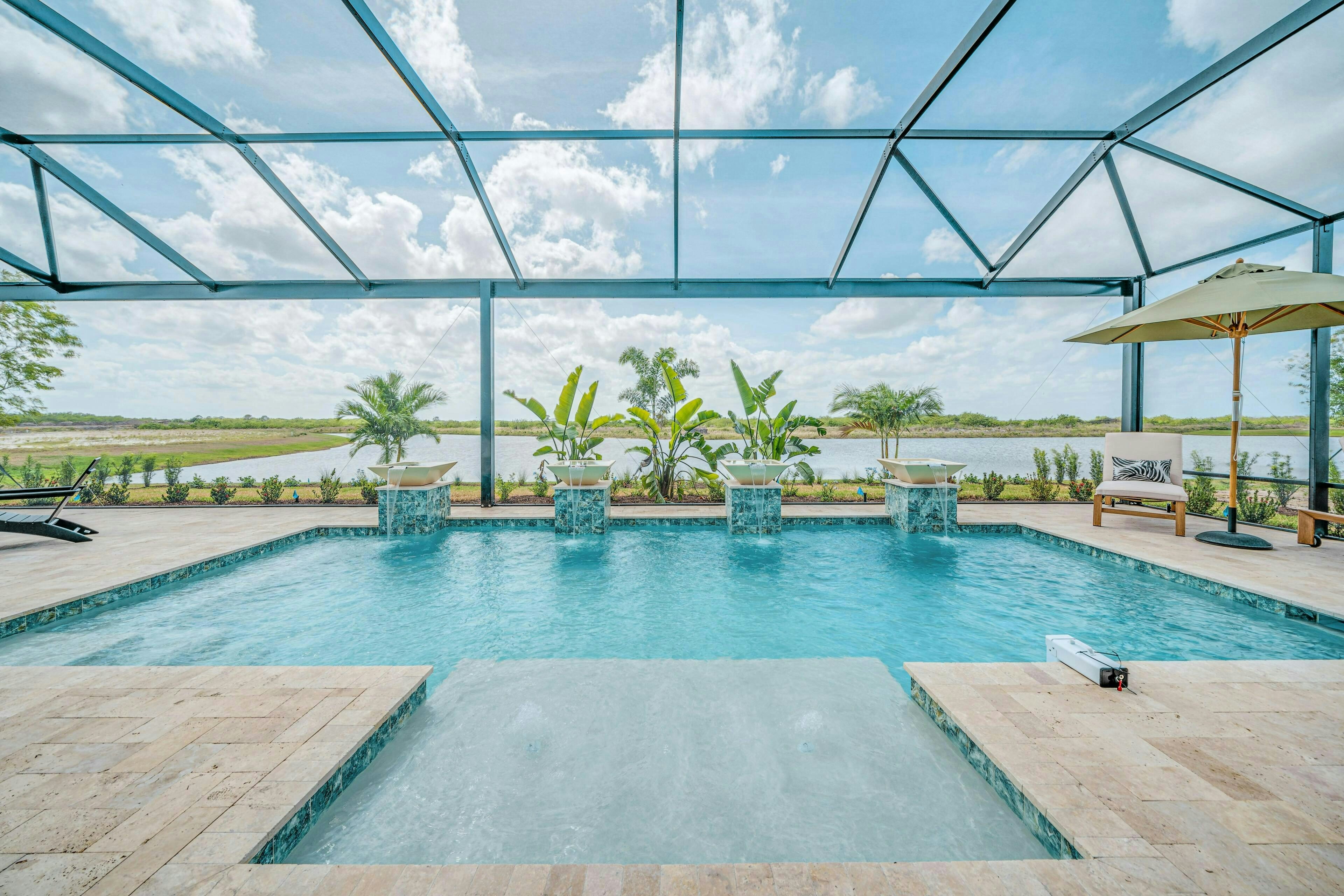 Screened Pool | Willow Signature Model