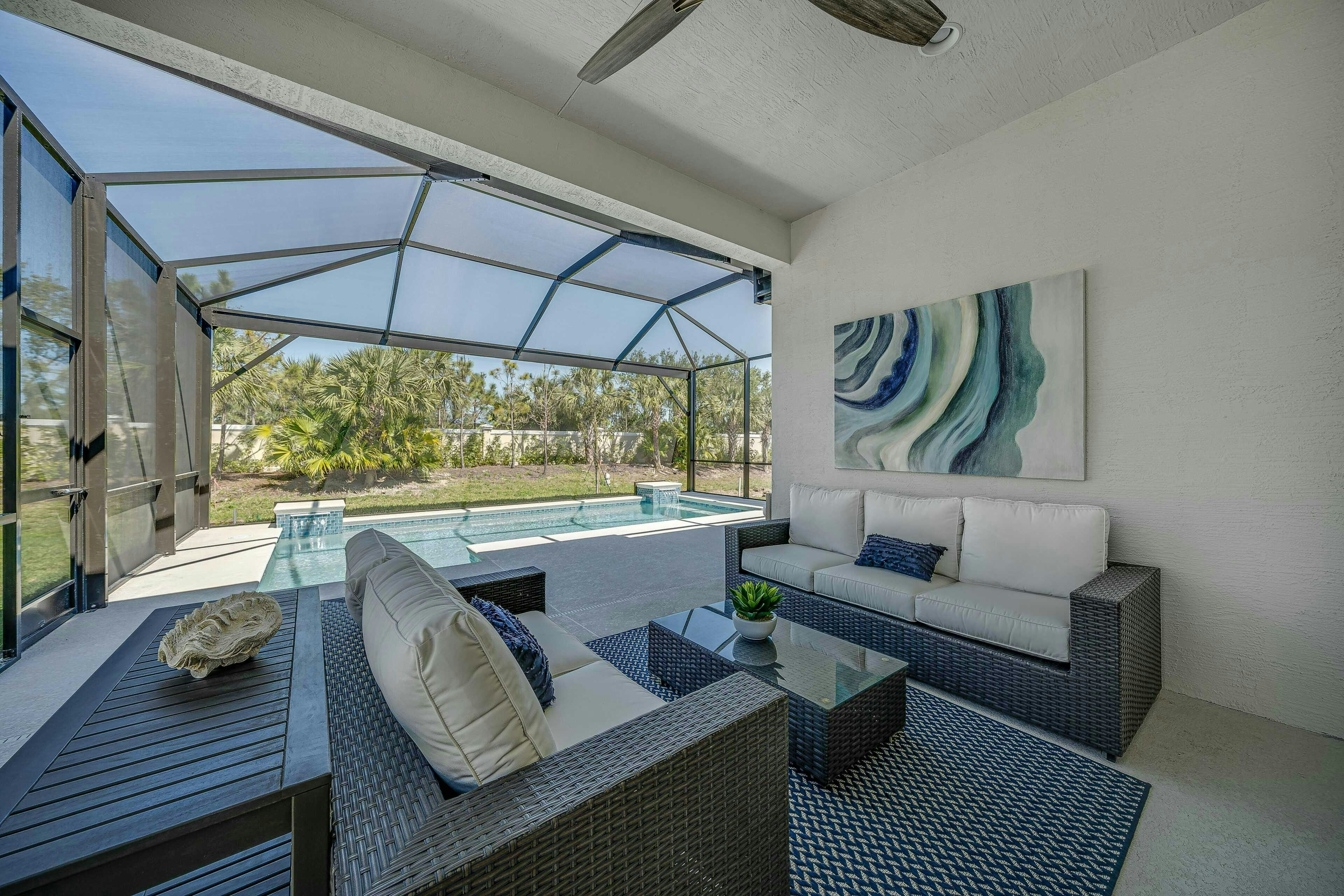Screened Lanai with Pool | Beacon Model