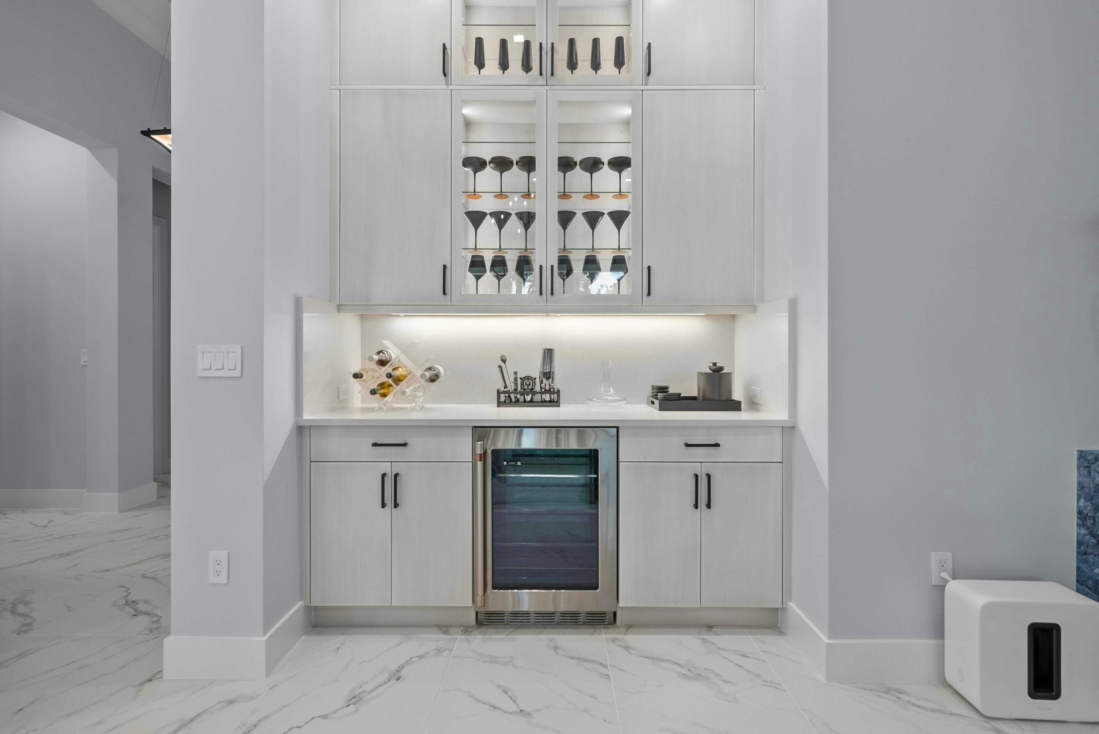 Great Room Bar | Sapphire Model | Seaglass