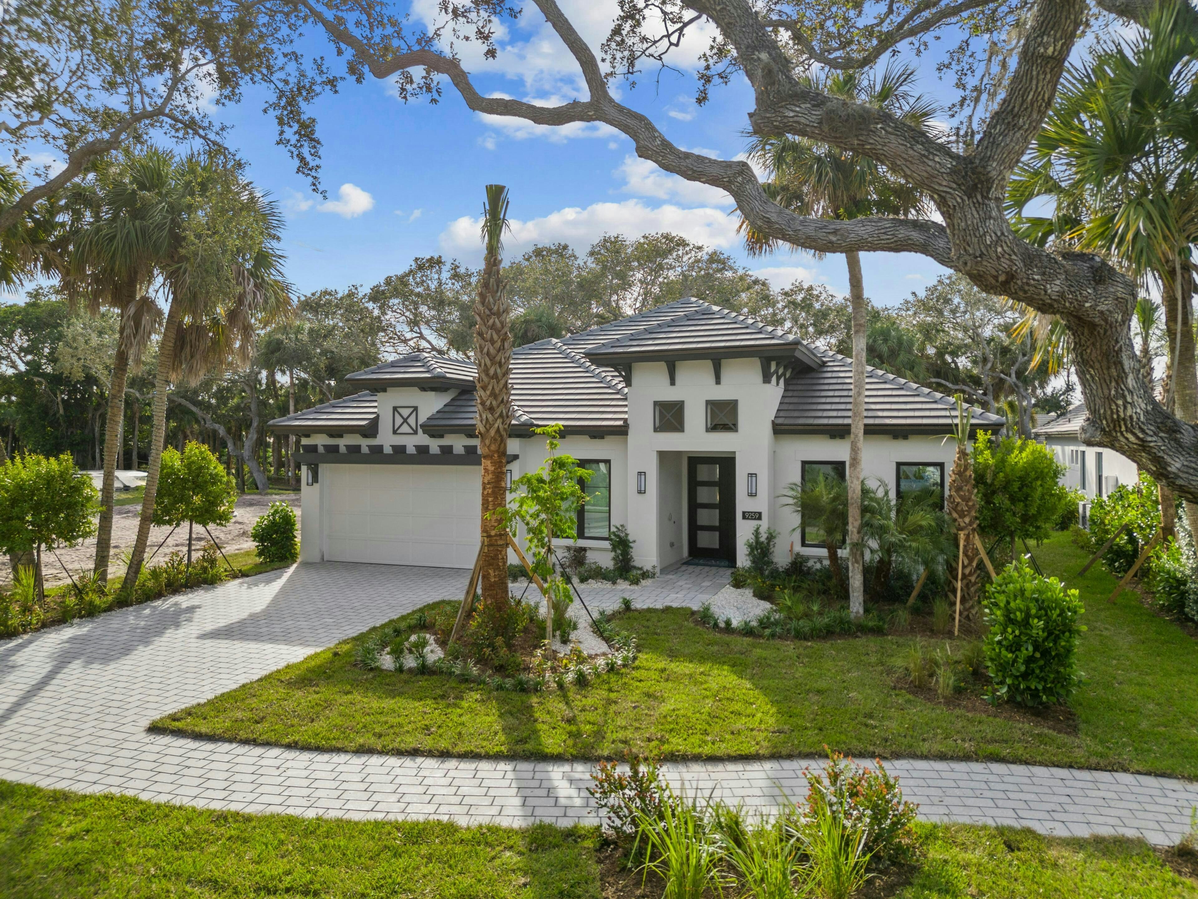 Front Elevation | Sapphire Model | Seaglass