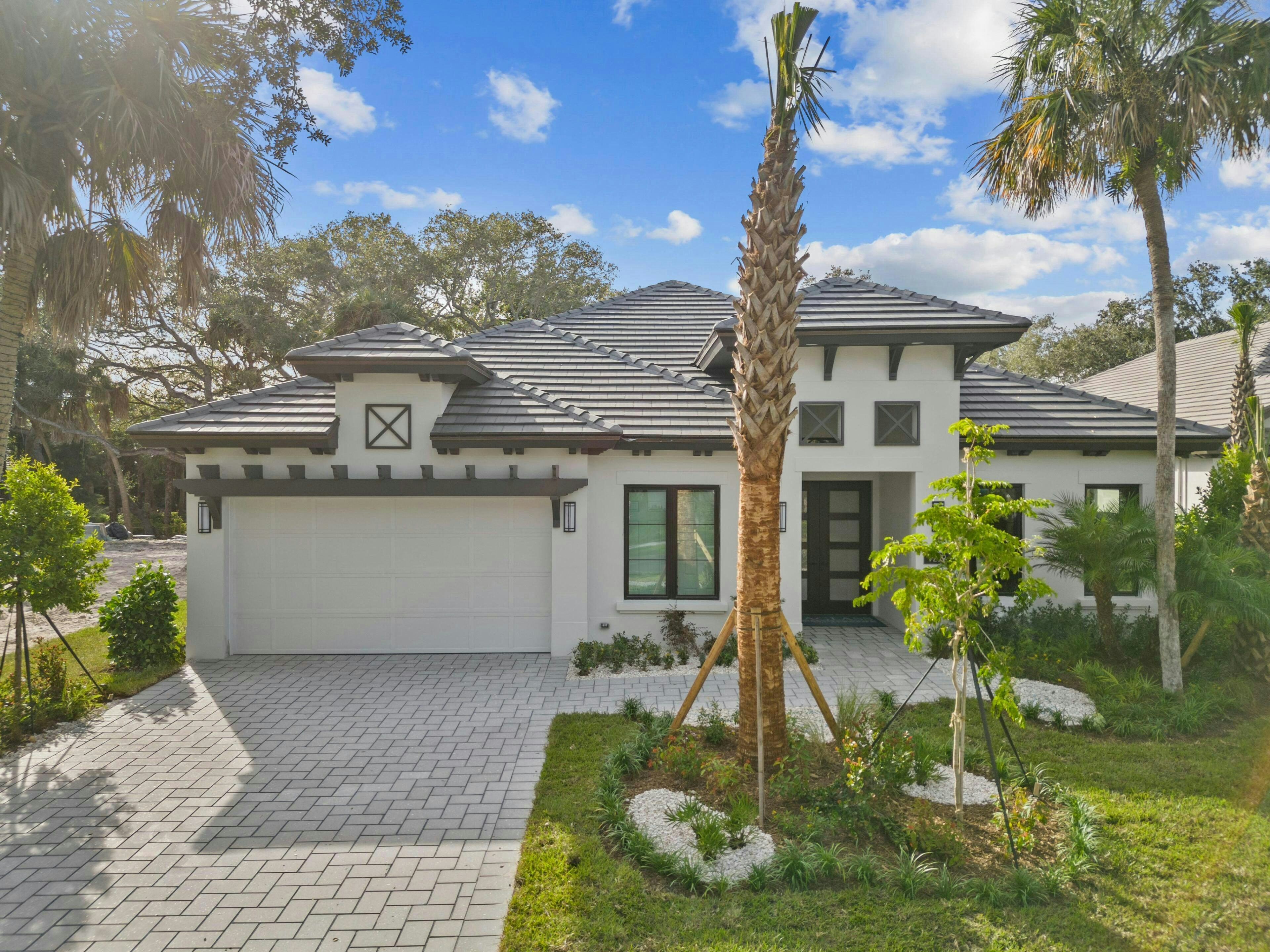 Front Elevation | Sapphire Model | Seaglass