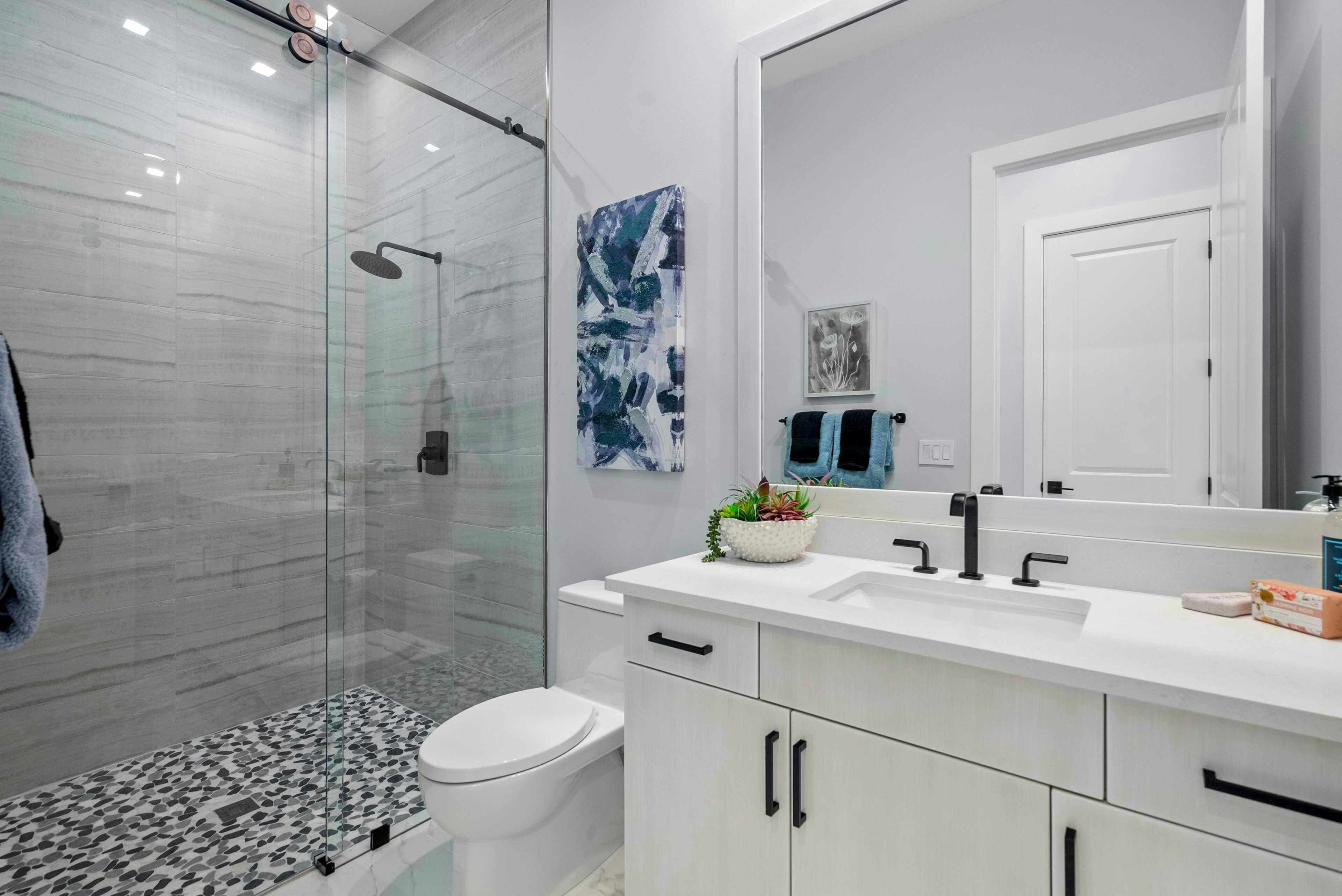 Secondary Bath | Sapphire Model | Seaglass