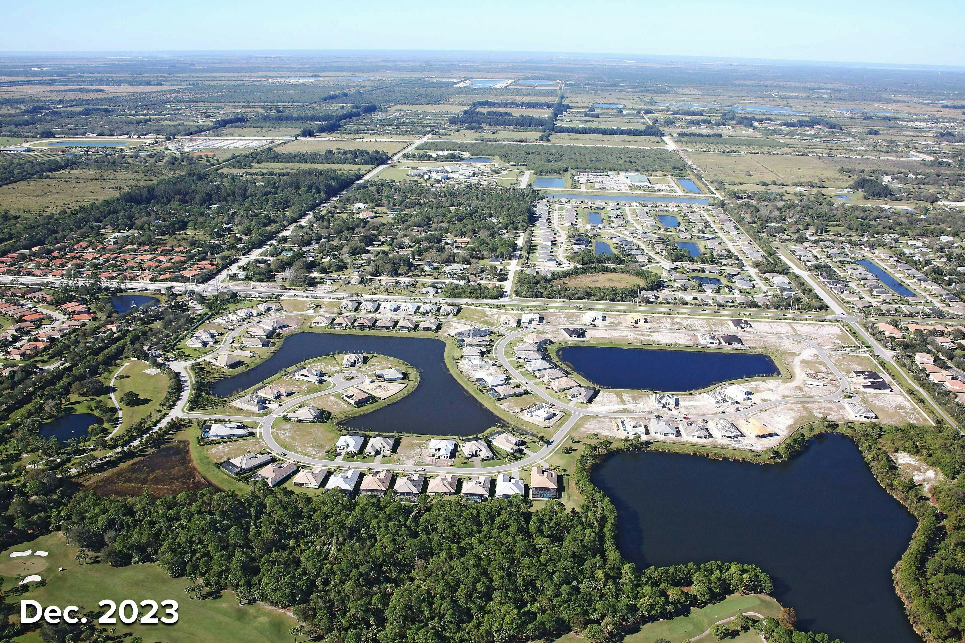 Aerial December 2023 | Bent Pine Preserve