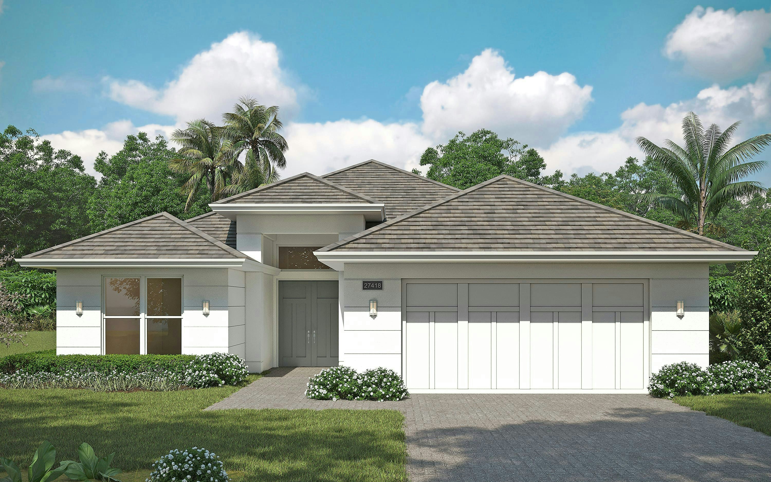 Contemporary Elevation | Cypress