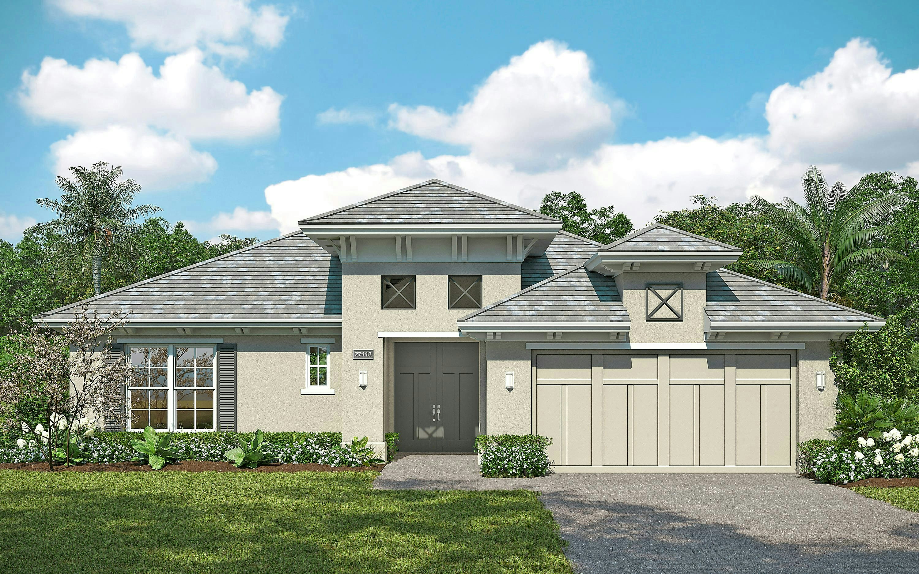 West Indies Elevation | Dahlia 21