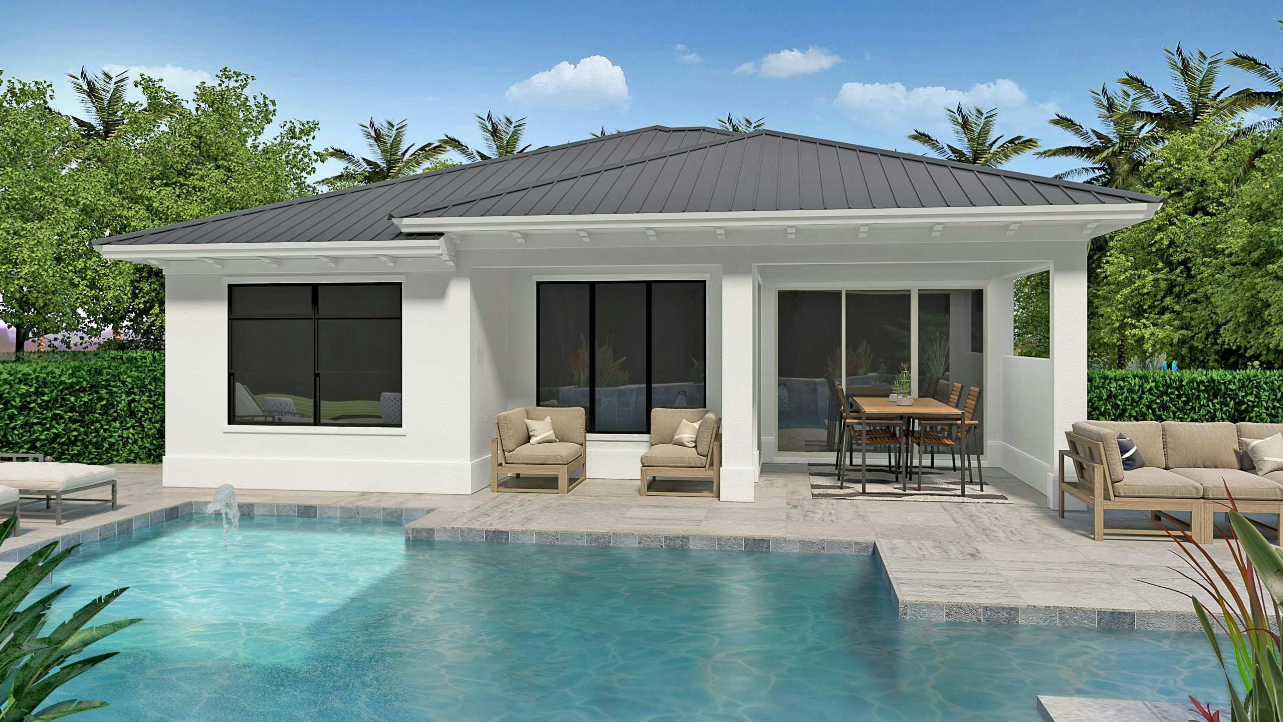 Island Rear Elevation | Cecelia