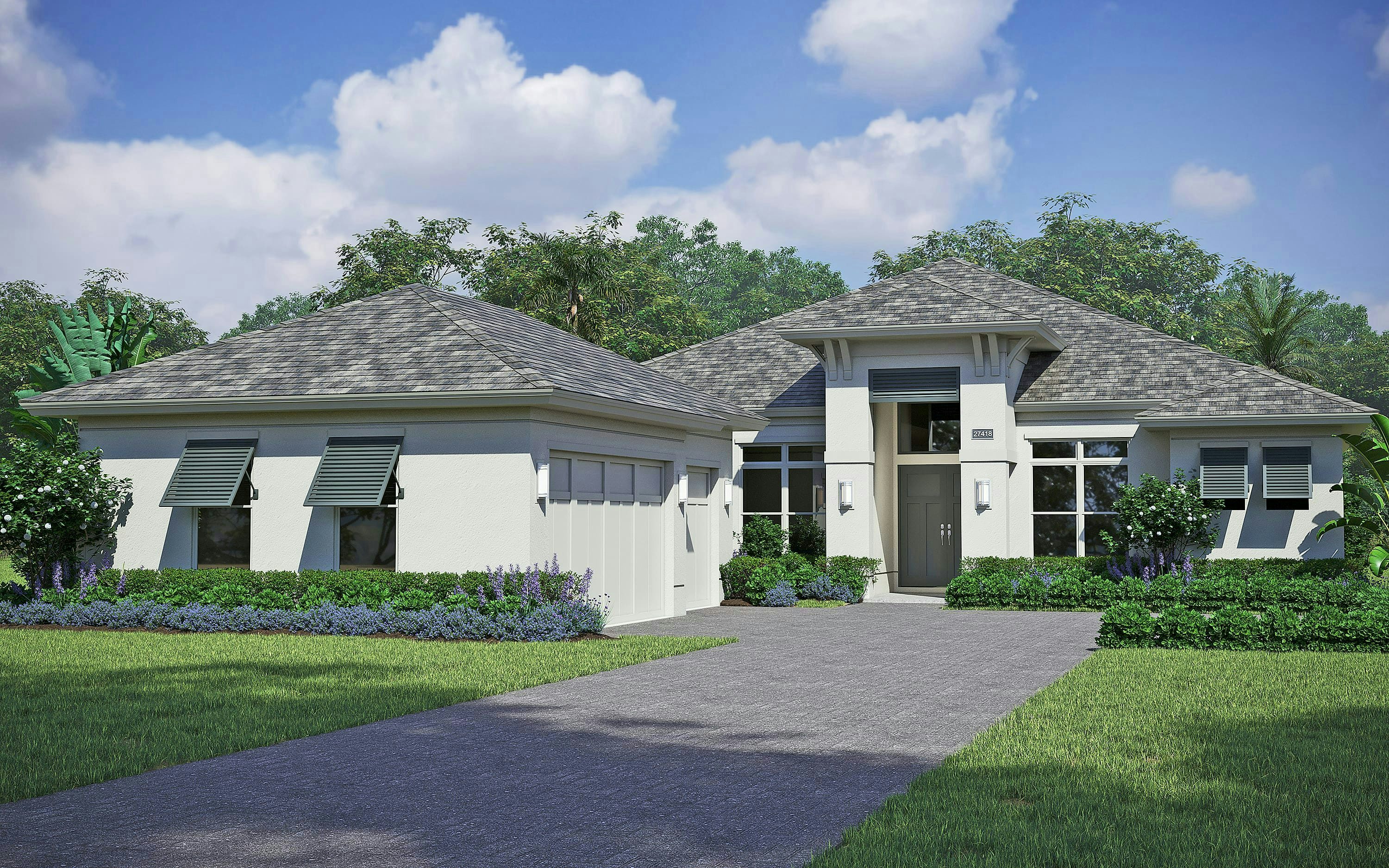 Contemporary Elevation | Triton Grande