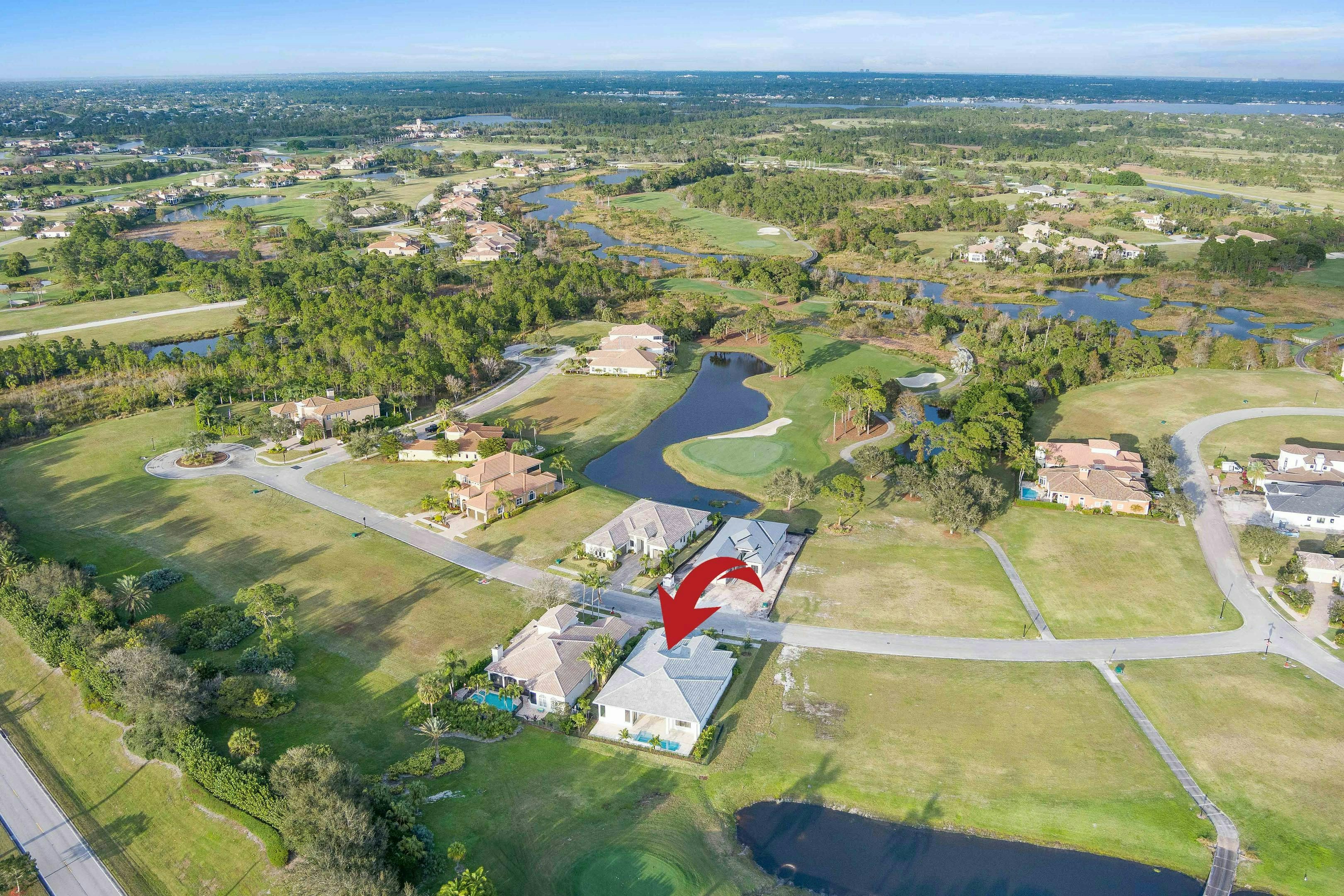 Aerial Locator | 110 SE Via Verona