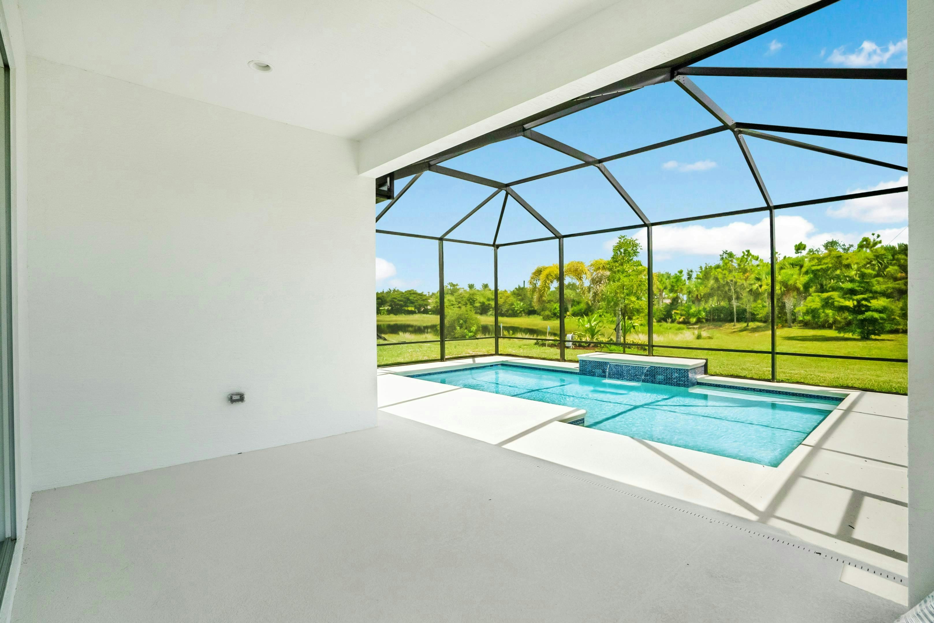 Lanai to Screened Pool | 2148 Falls Manor