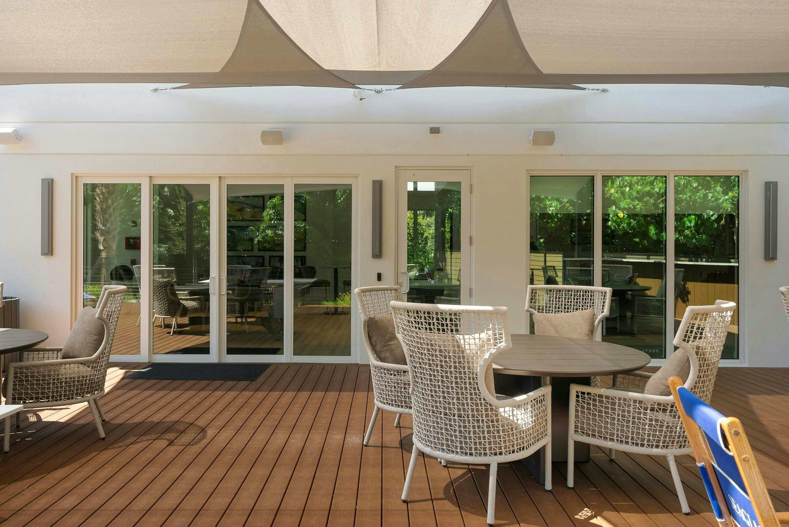 Outside Seating | Seaglass Beach Club