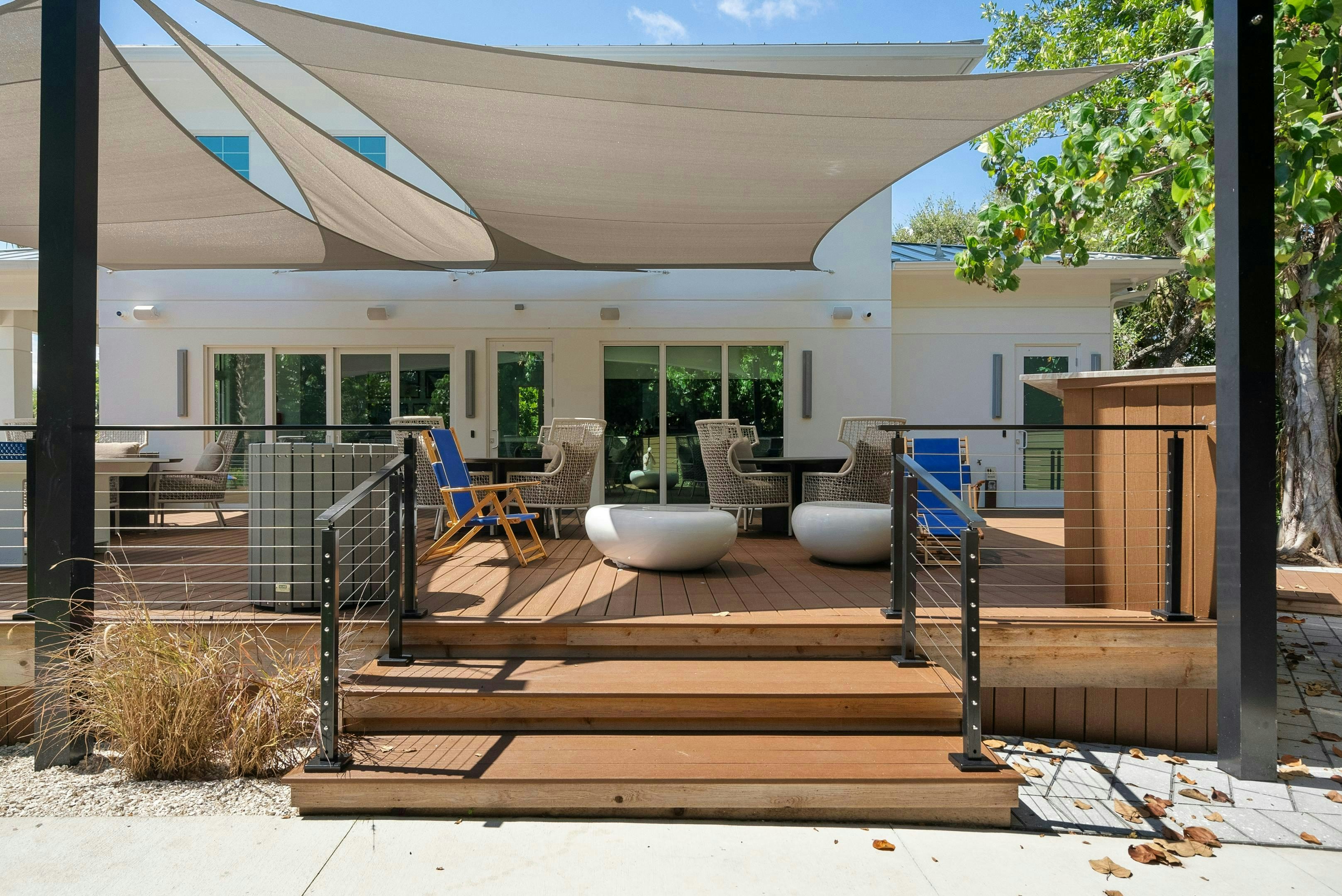 Outside Seating | Seaglass Beach Club