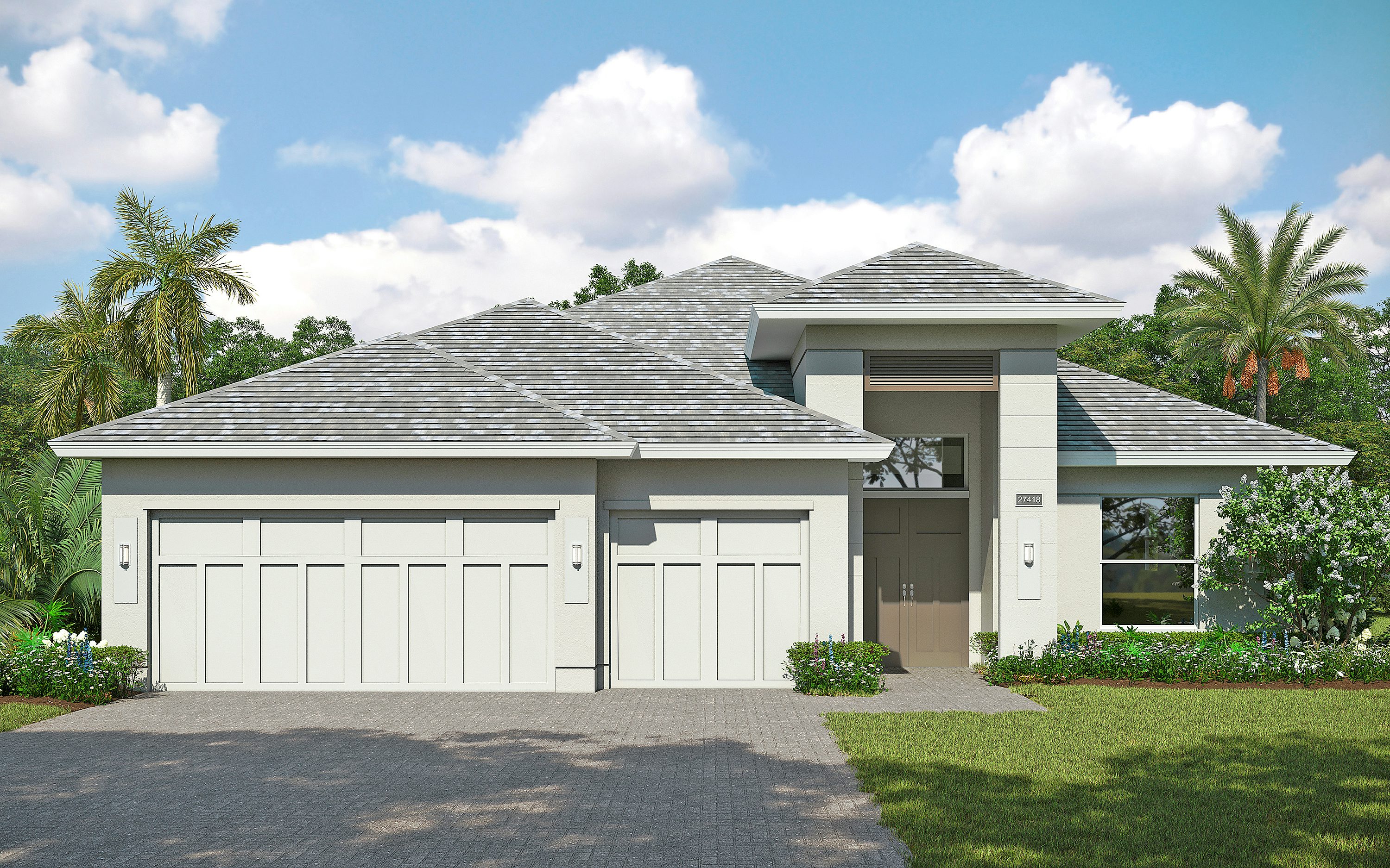 Contemporary Elevation | Magnolia 21