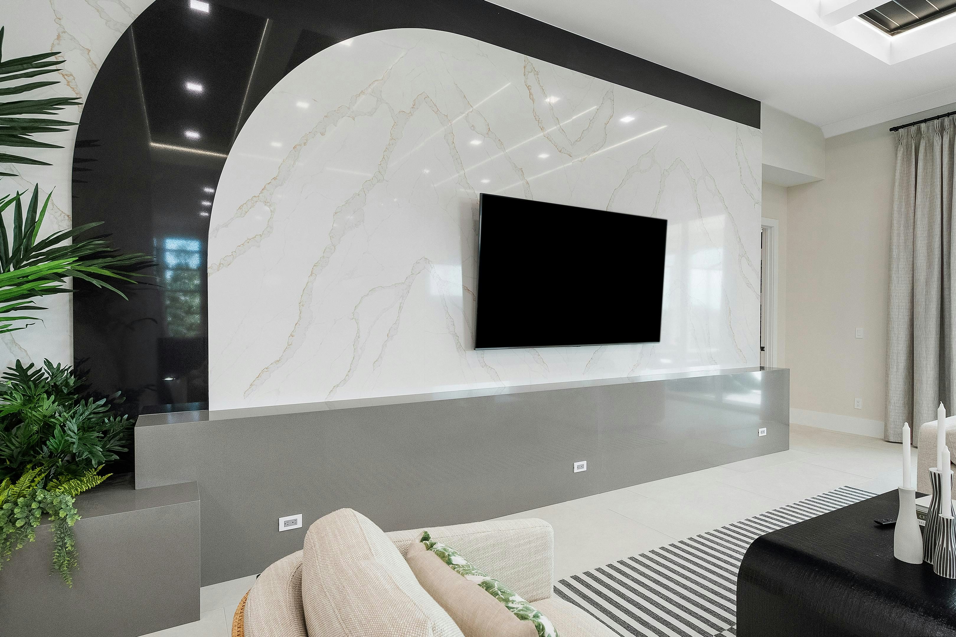 Great Room Wall Detail | Riviera Model