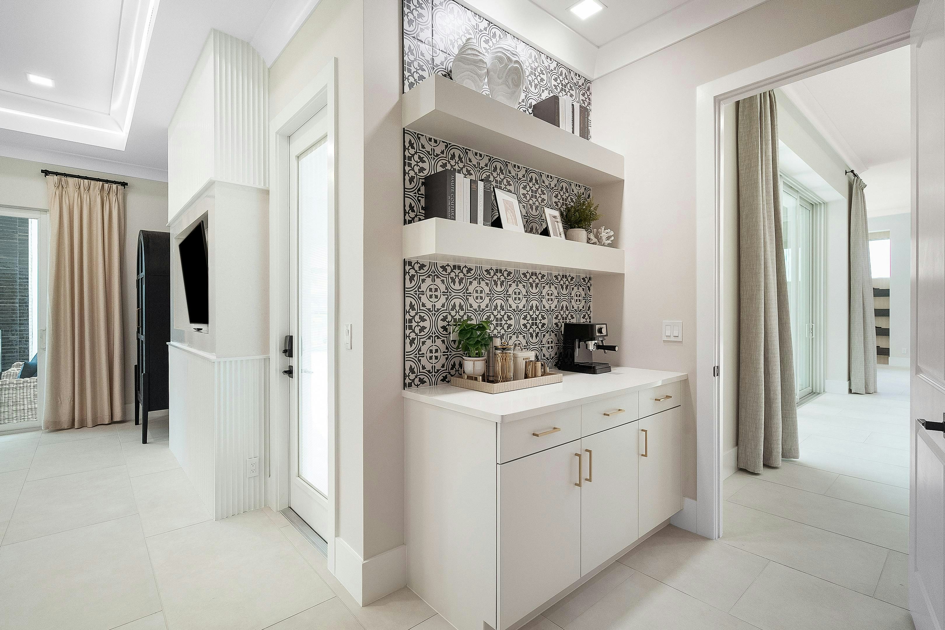 Master Suite Foyer Breakfast Bar | Riviera Model