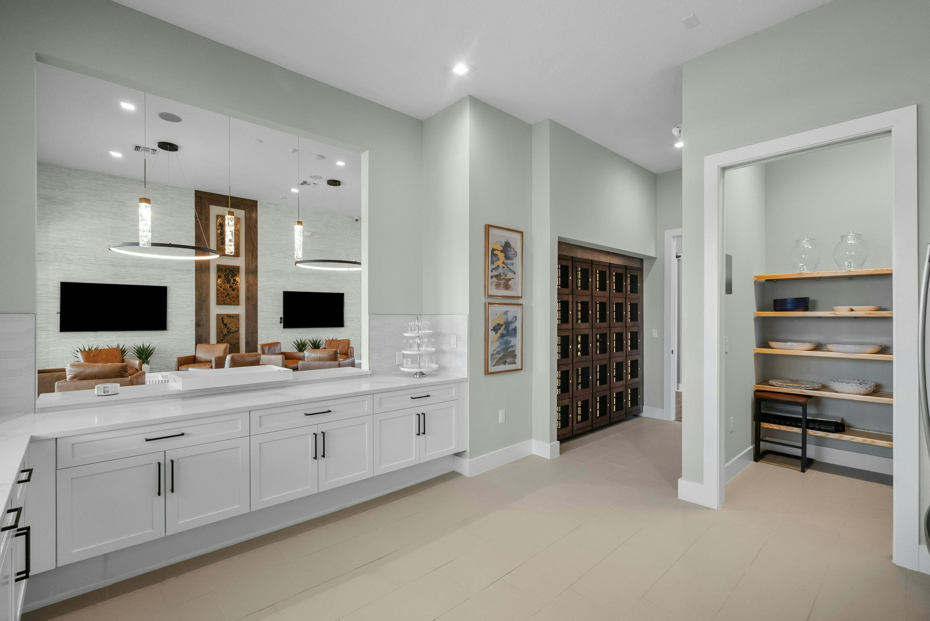 Wine Lockers - Kitchen Clubhouse | Belterra Tradition