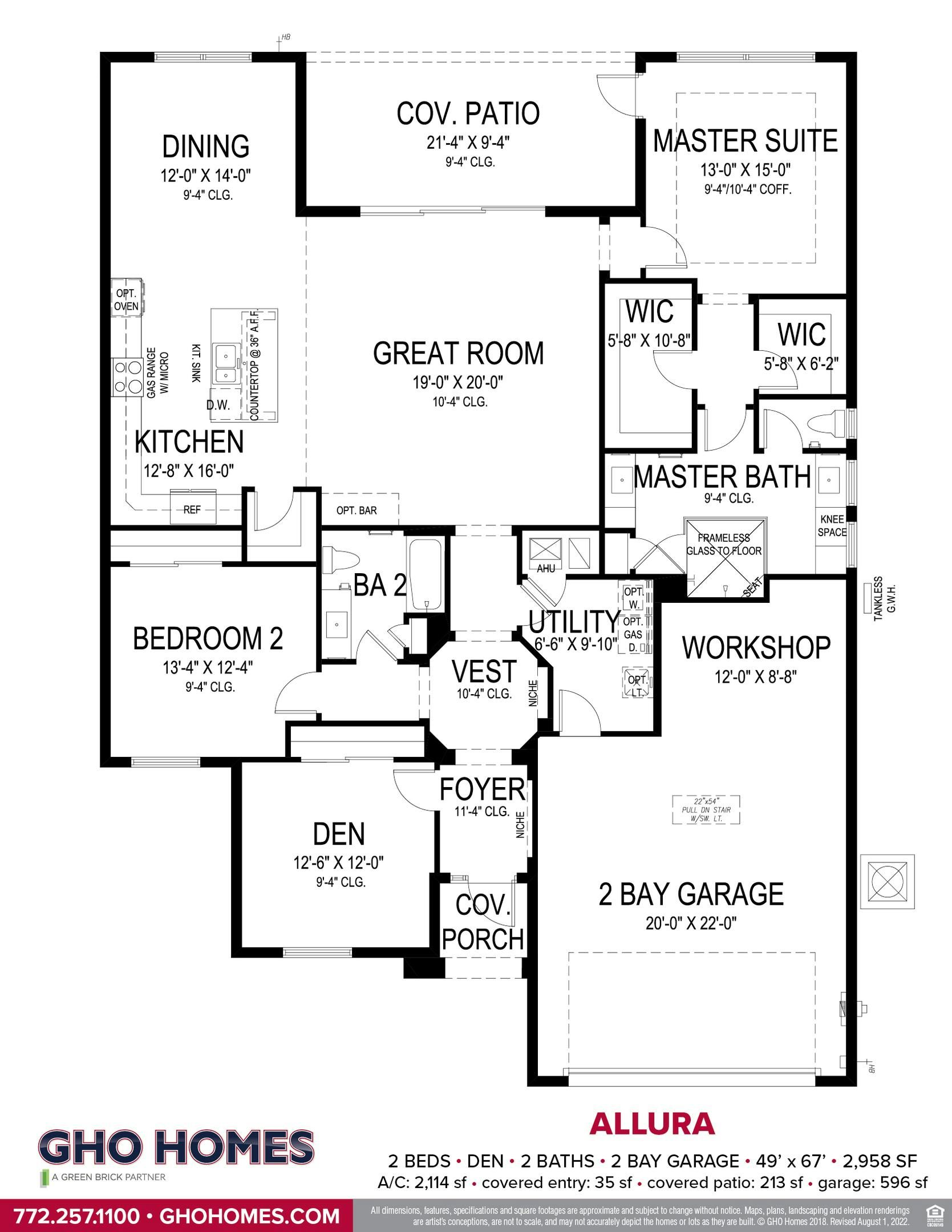 Allura Floorplan