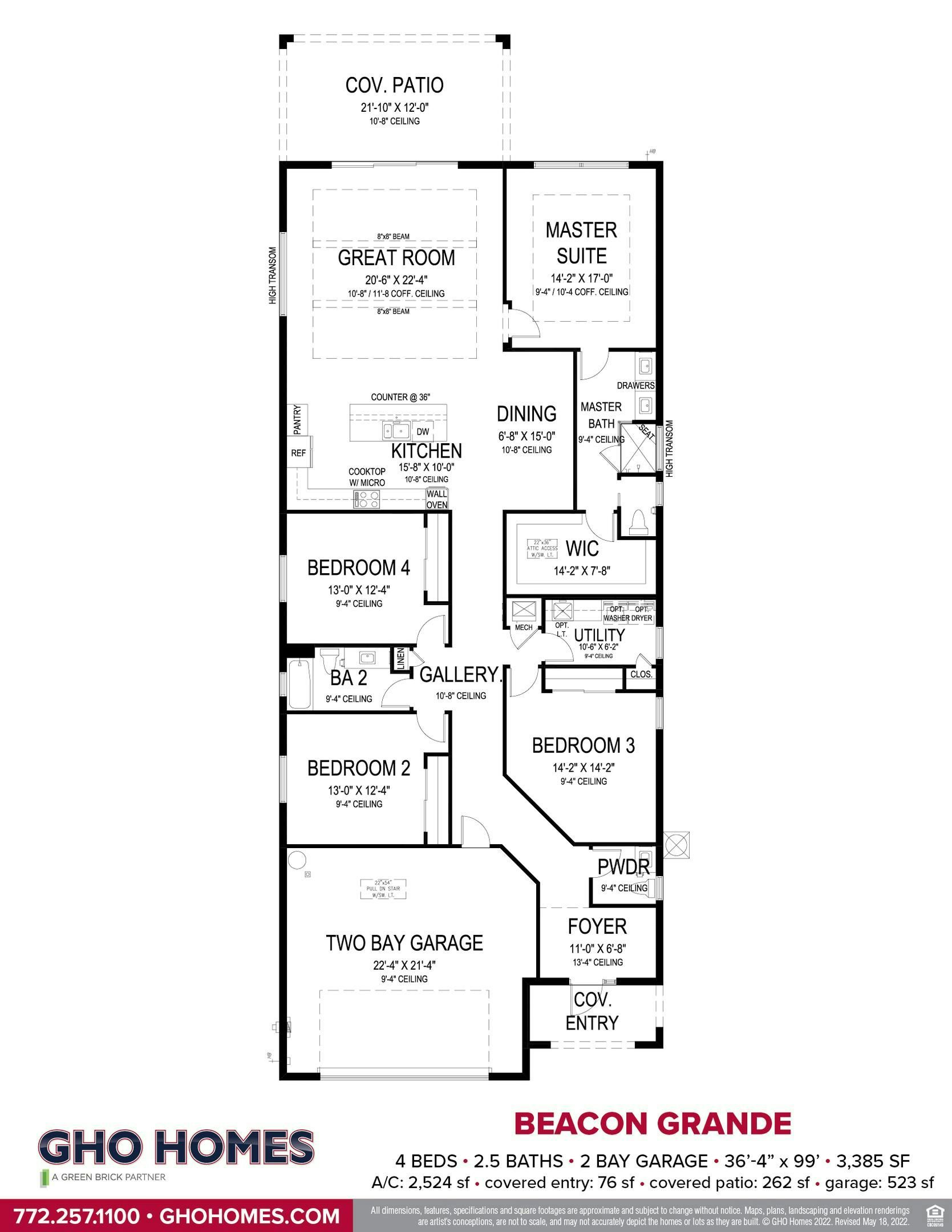 Beacon Grande Floorplan