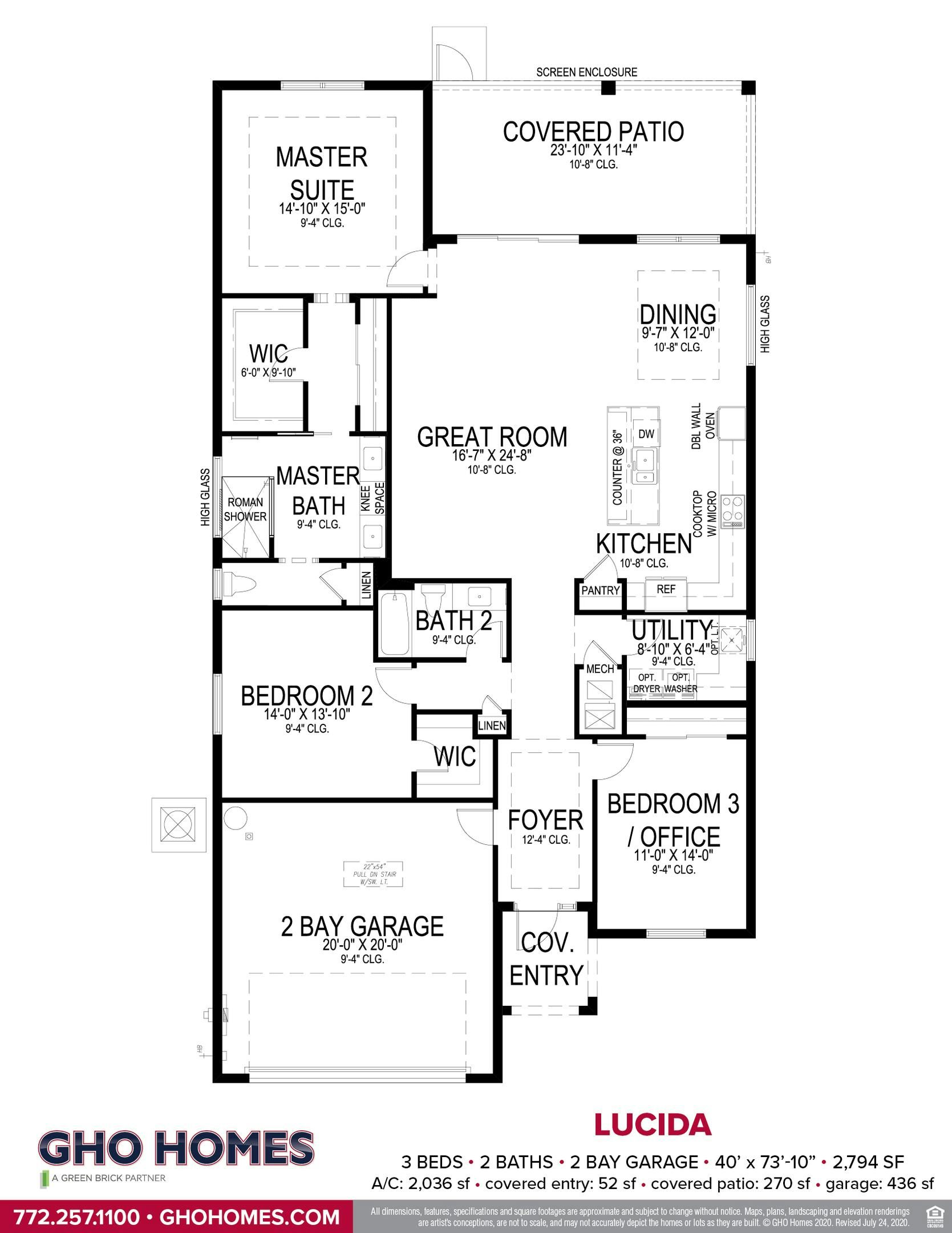 Lucida Floorplan
