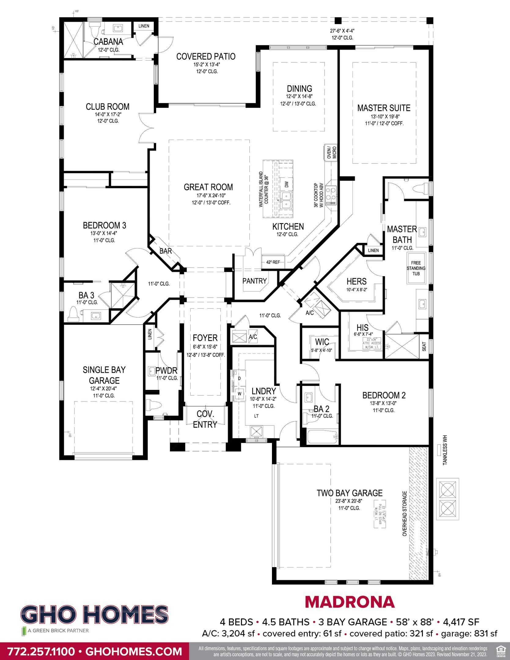 Madrona Floorplan