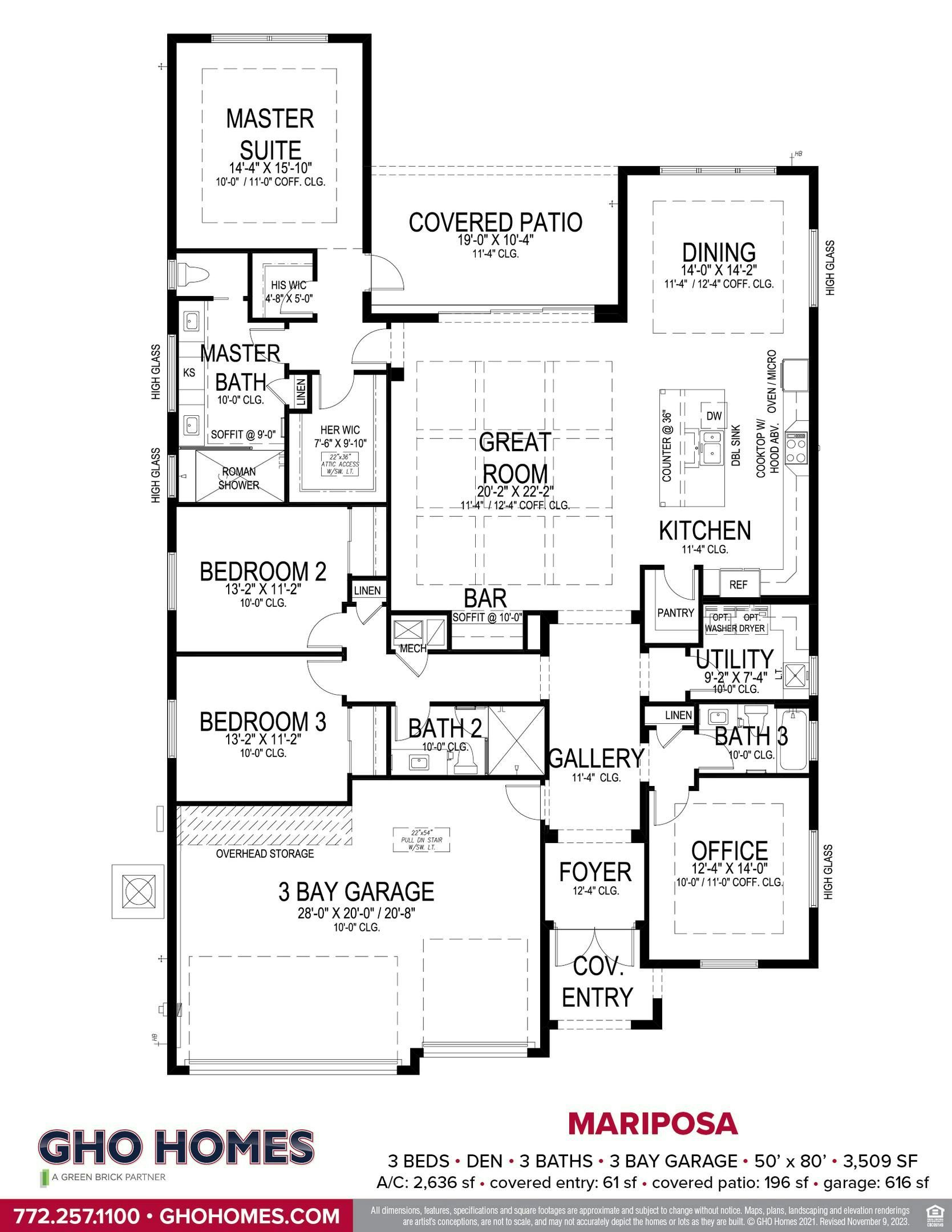 Mariposa Floorplan