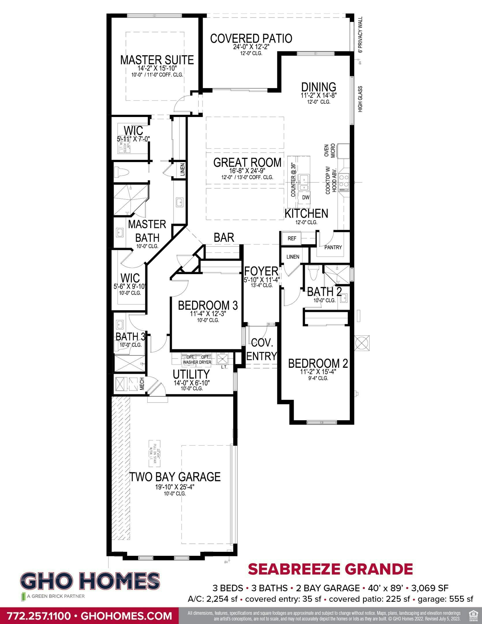 Seabreeze Grande Floorplan