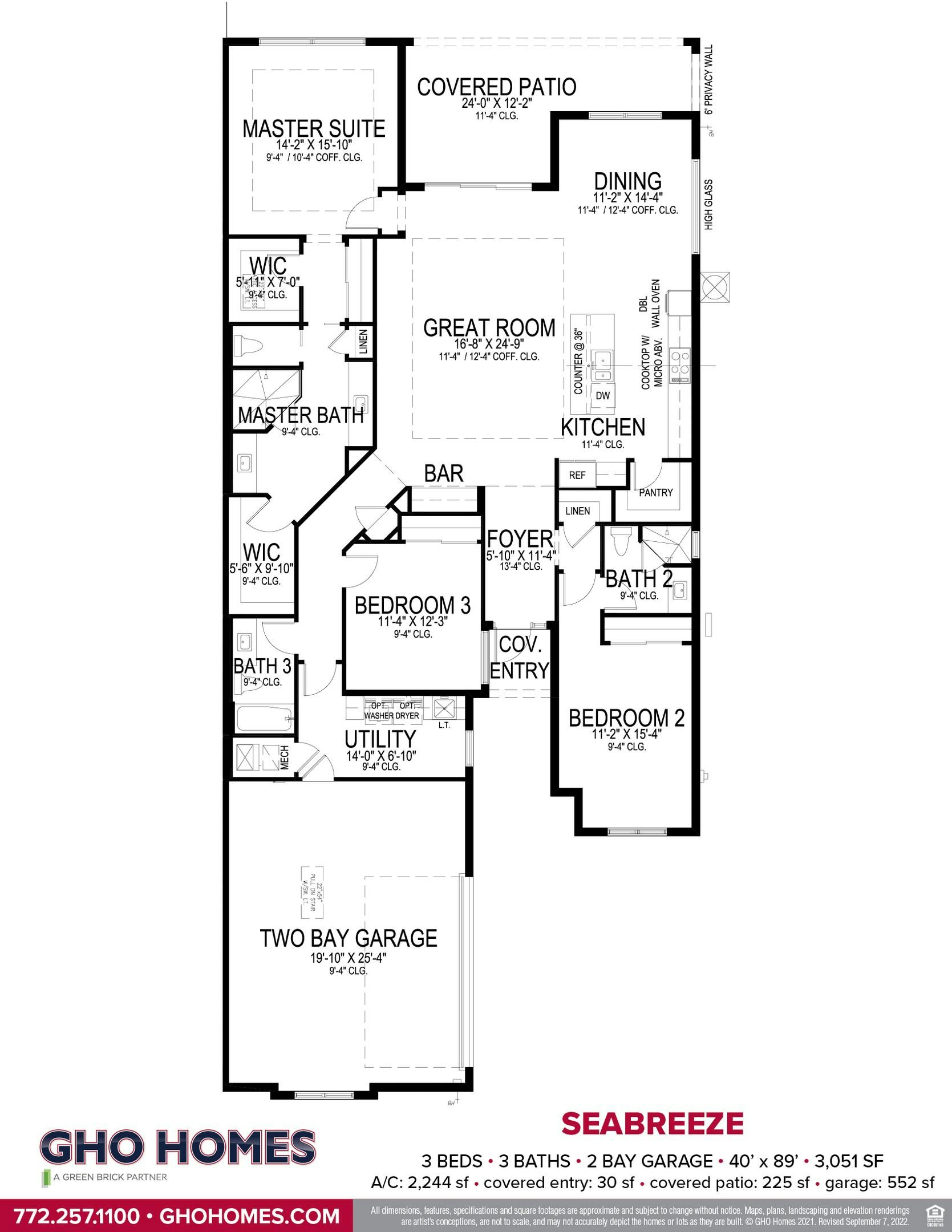 Seabreeze Floorplan