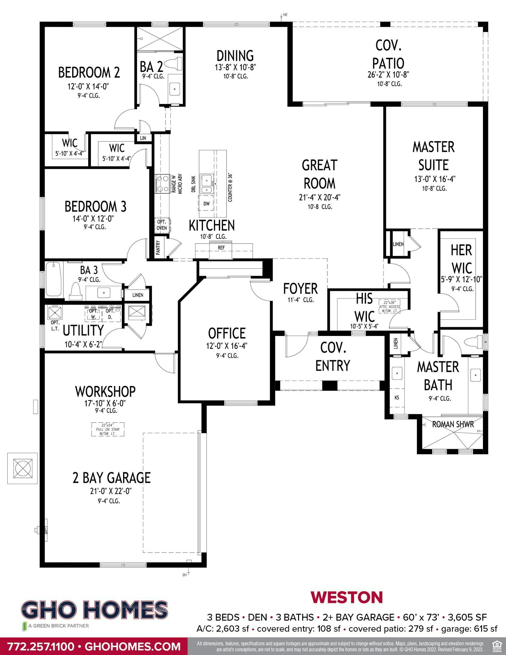 Weston Floorplan