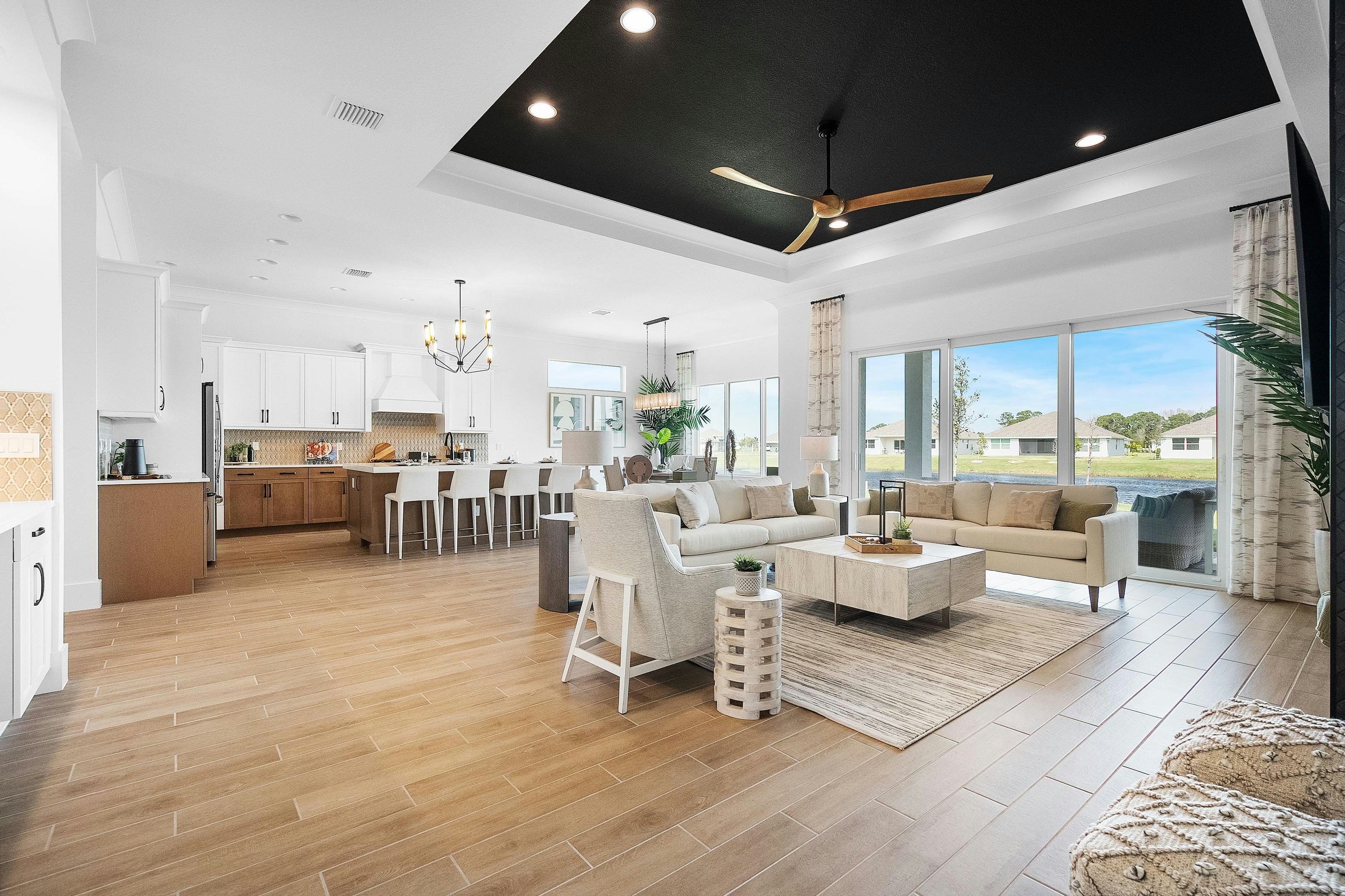 Great Room to Kitchen & Lanai | Seraphina 23