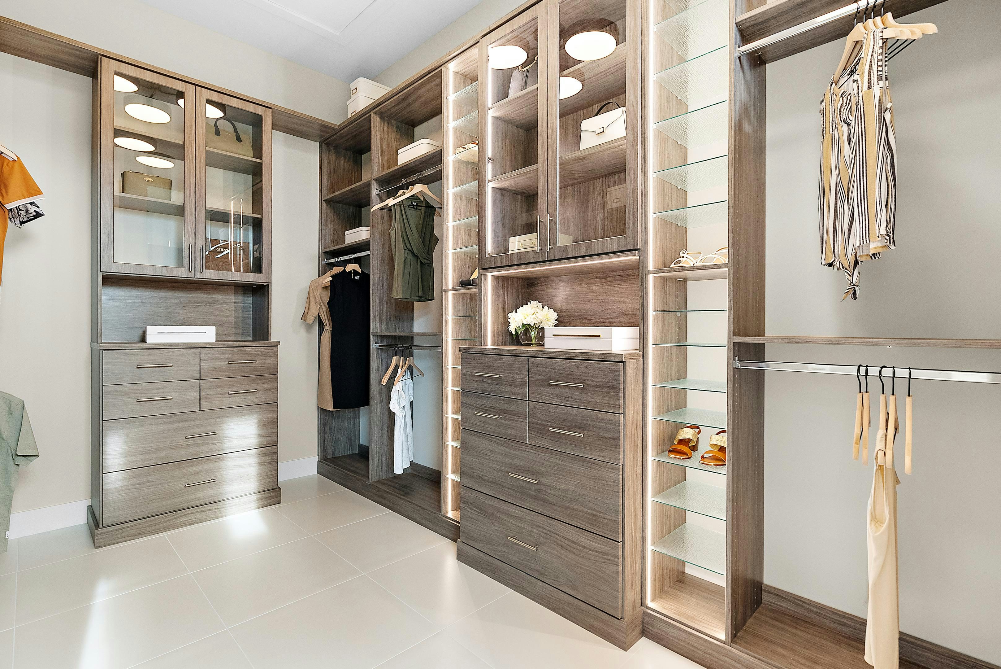 Master Walk-in Closet | Keenan Model