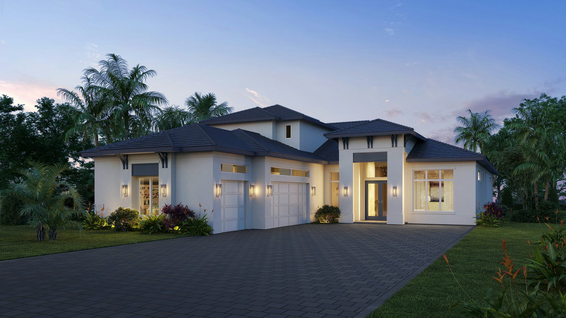 Florida Coastal Elevation Dusk | Caspian