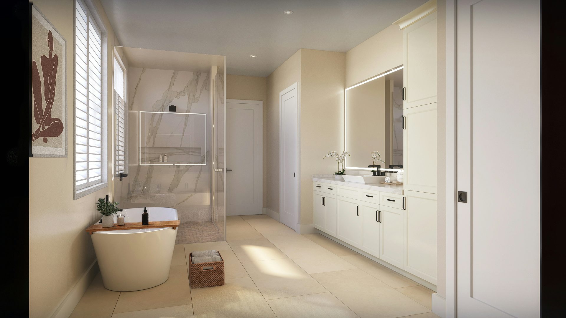 Master Bath virtual image | Caspian