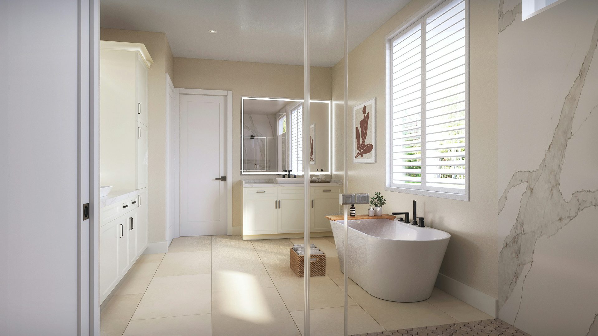 Master Bath virtual image | Caspian
