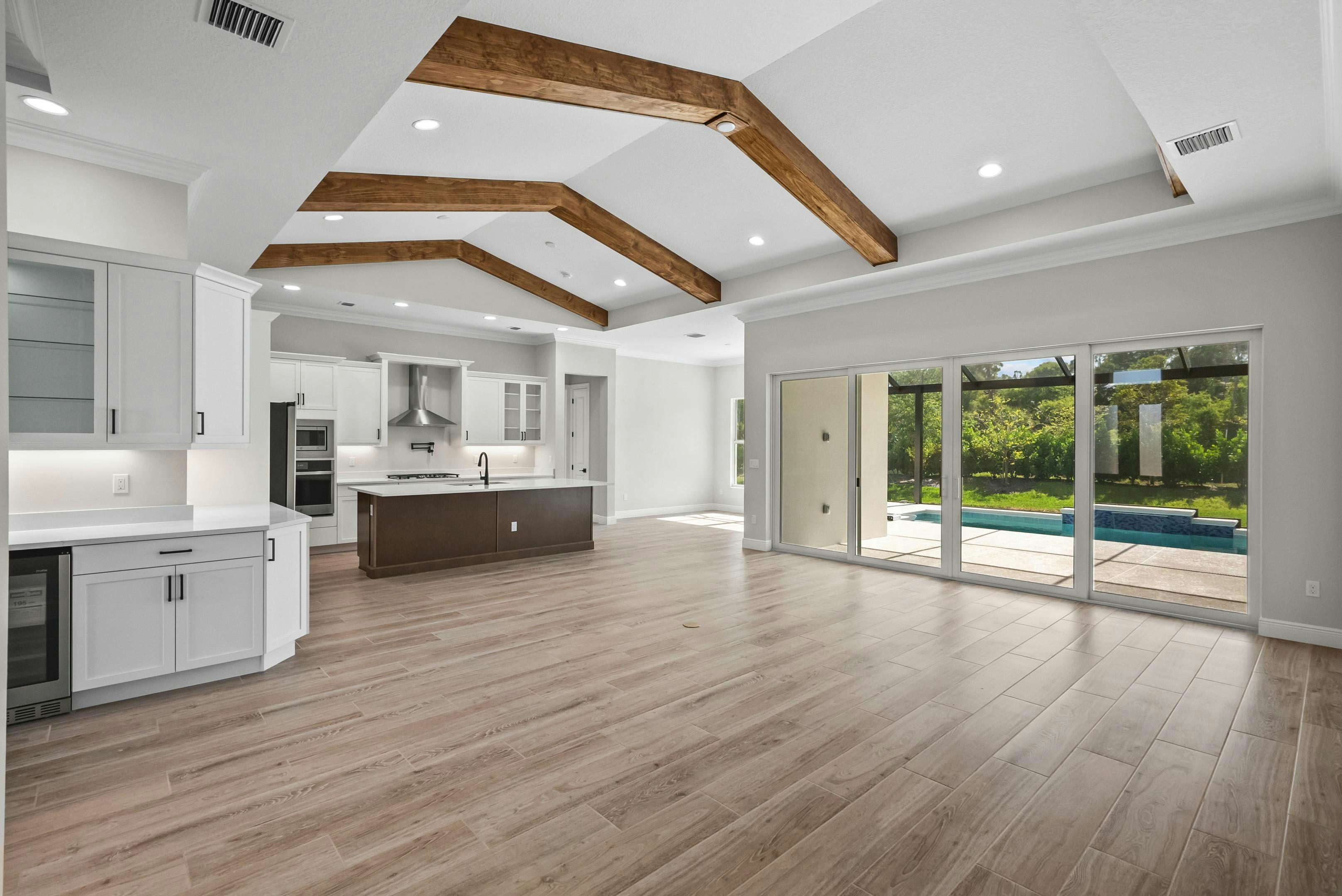 Great Room to Kitchen - Weston - 6383 High Pointe Cir